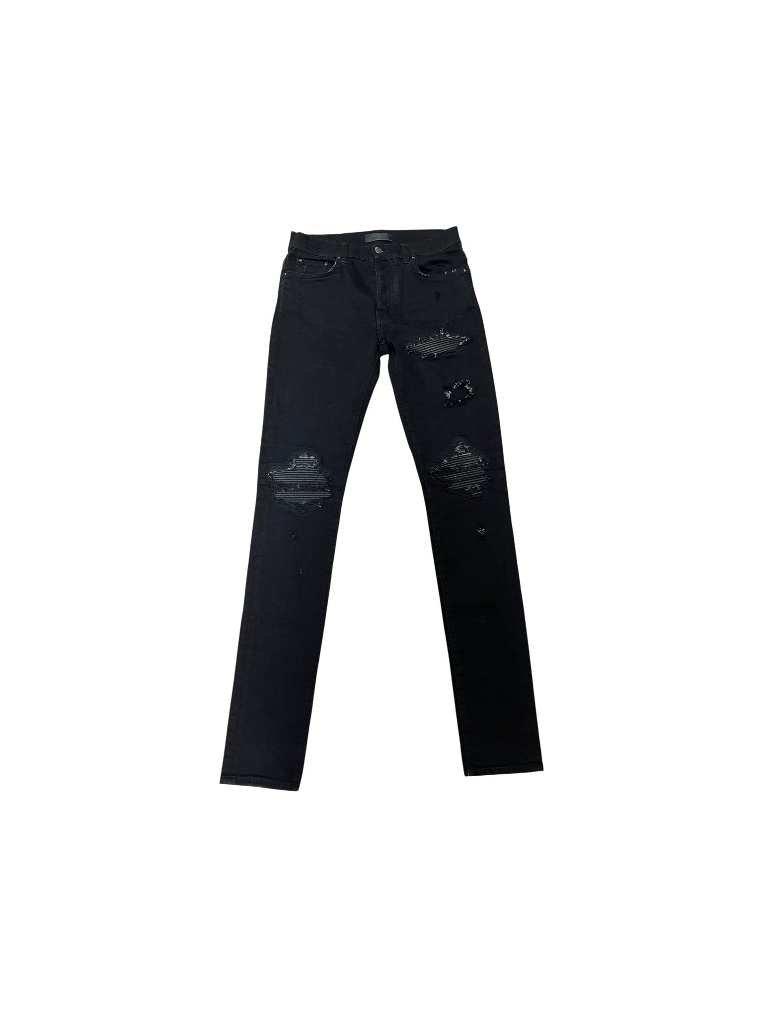 Amiri "MX1" Patch Black Jeans