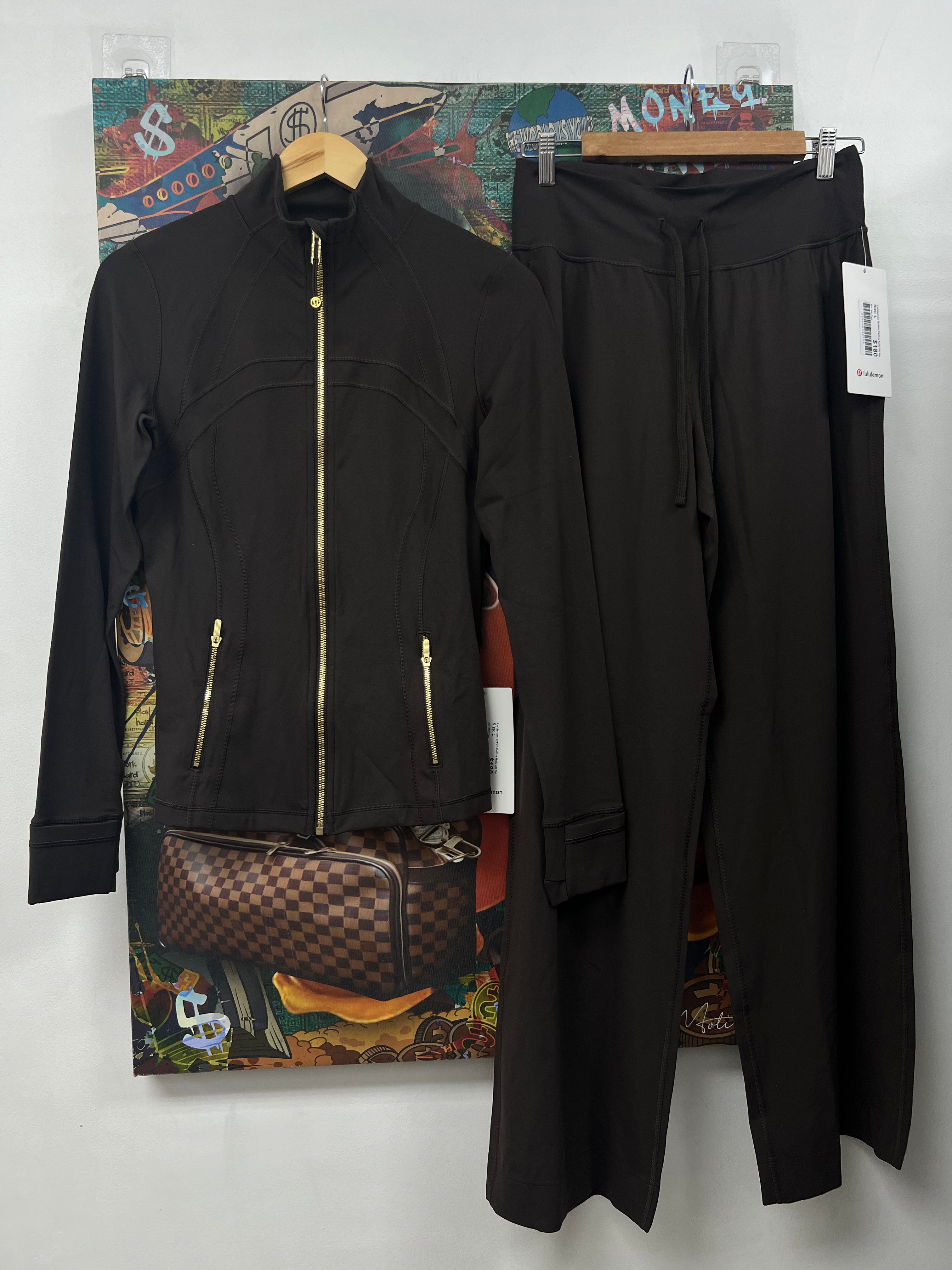 Lululemon Brown Define Nulu (8) Set