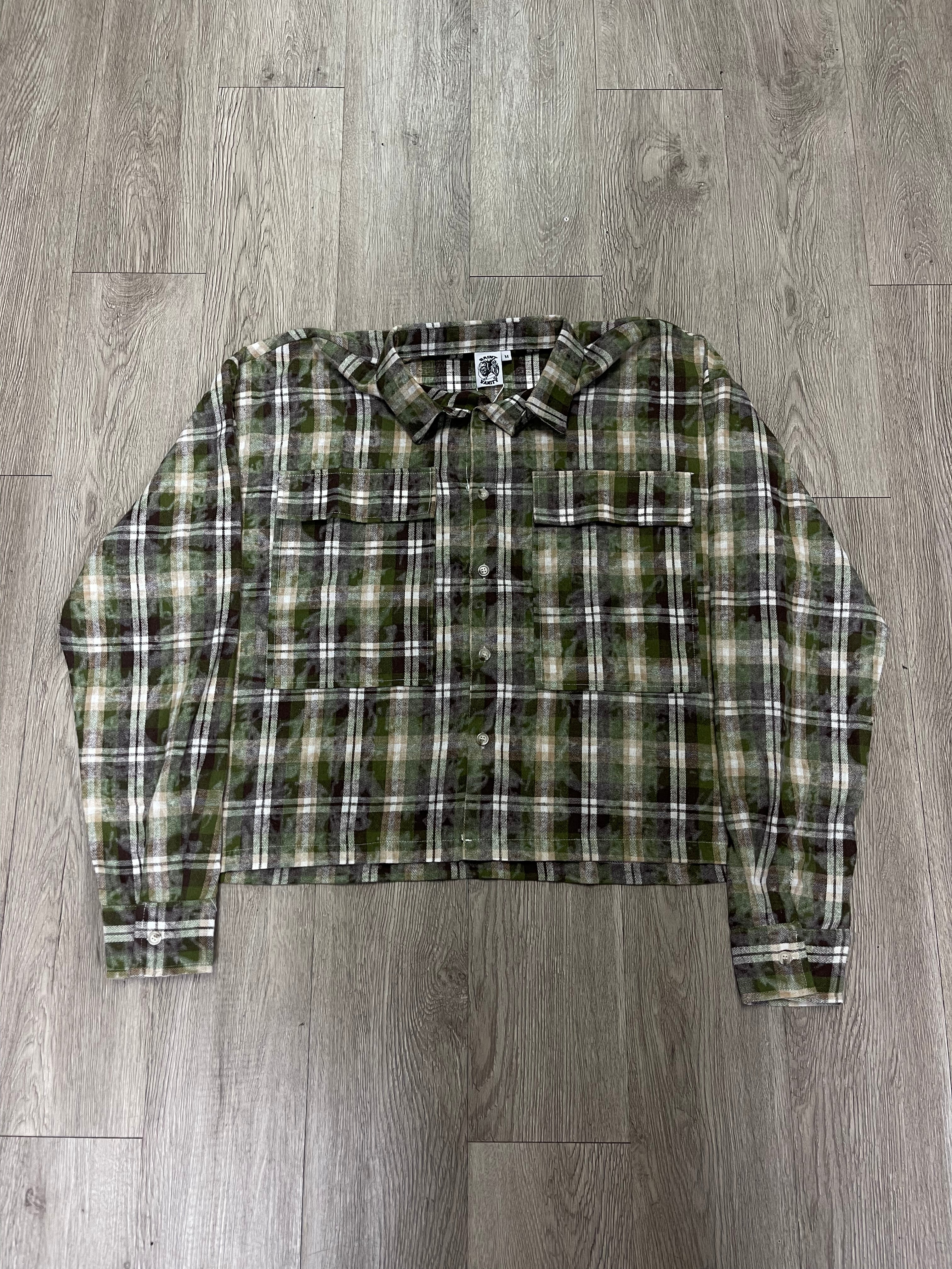 Saint Vanity Green Griffin Flannel