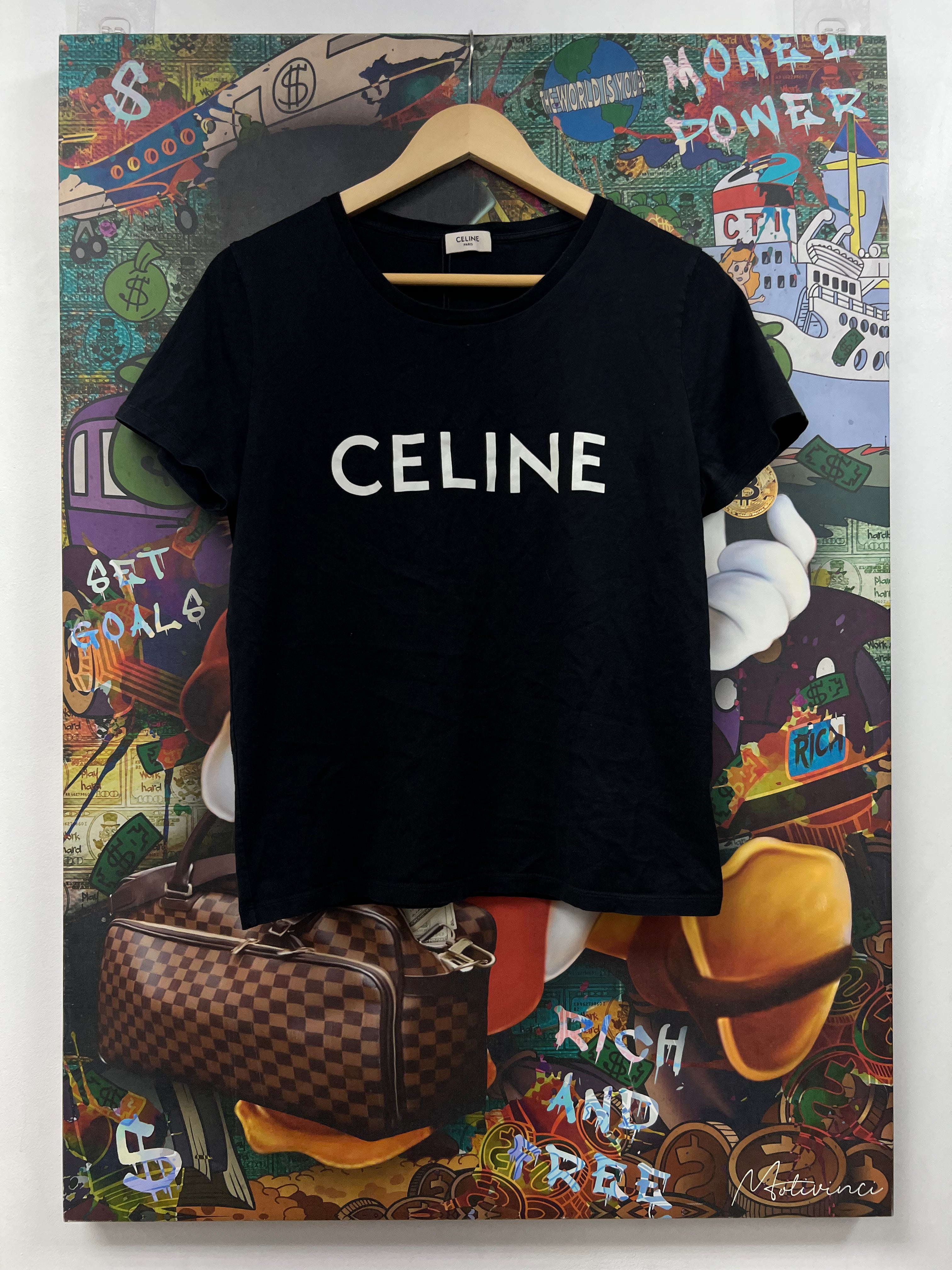 Celine Black White (Women's) Tee