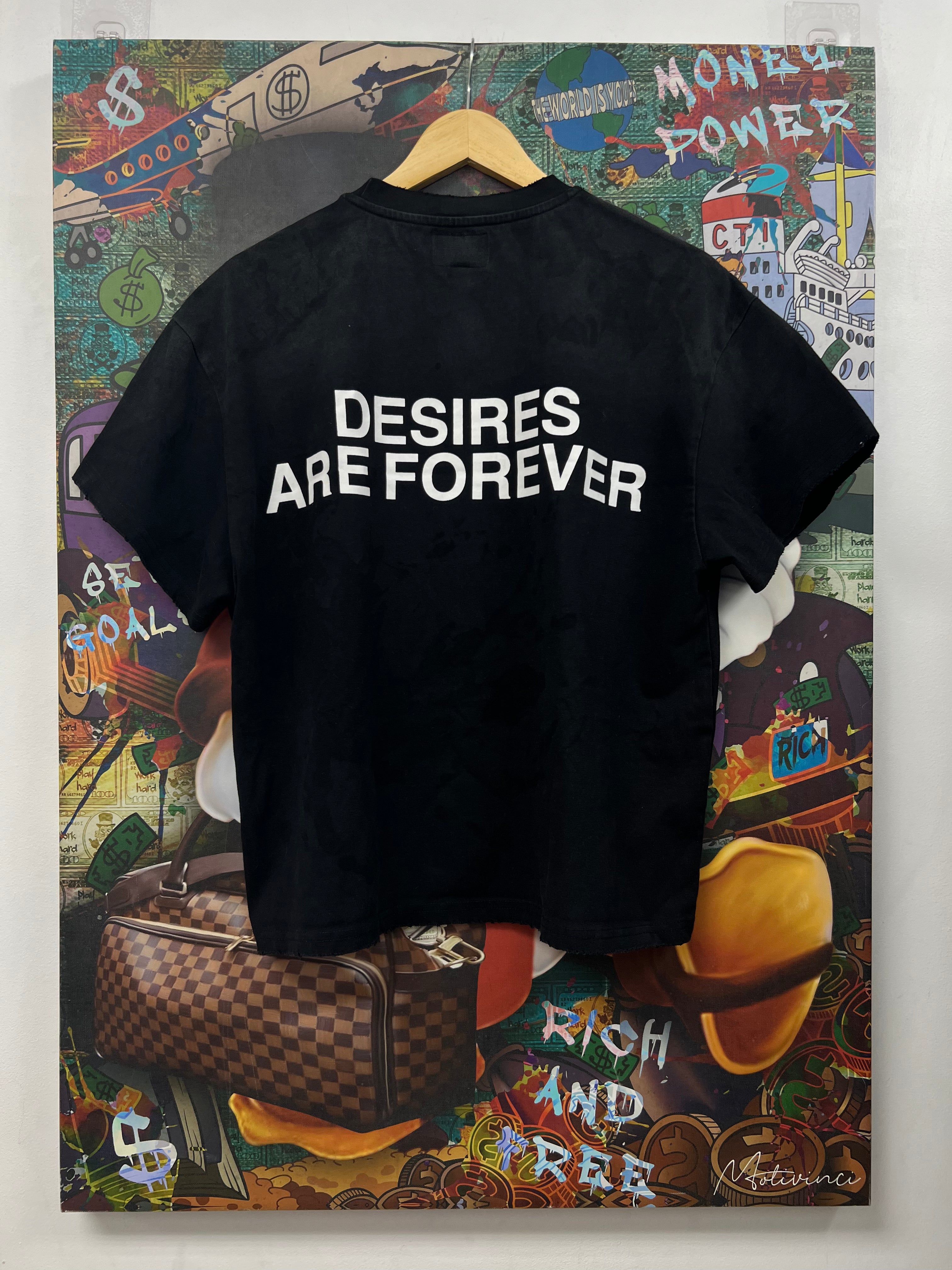 Bottega Desires Black Souvenir Tee