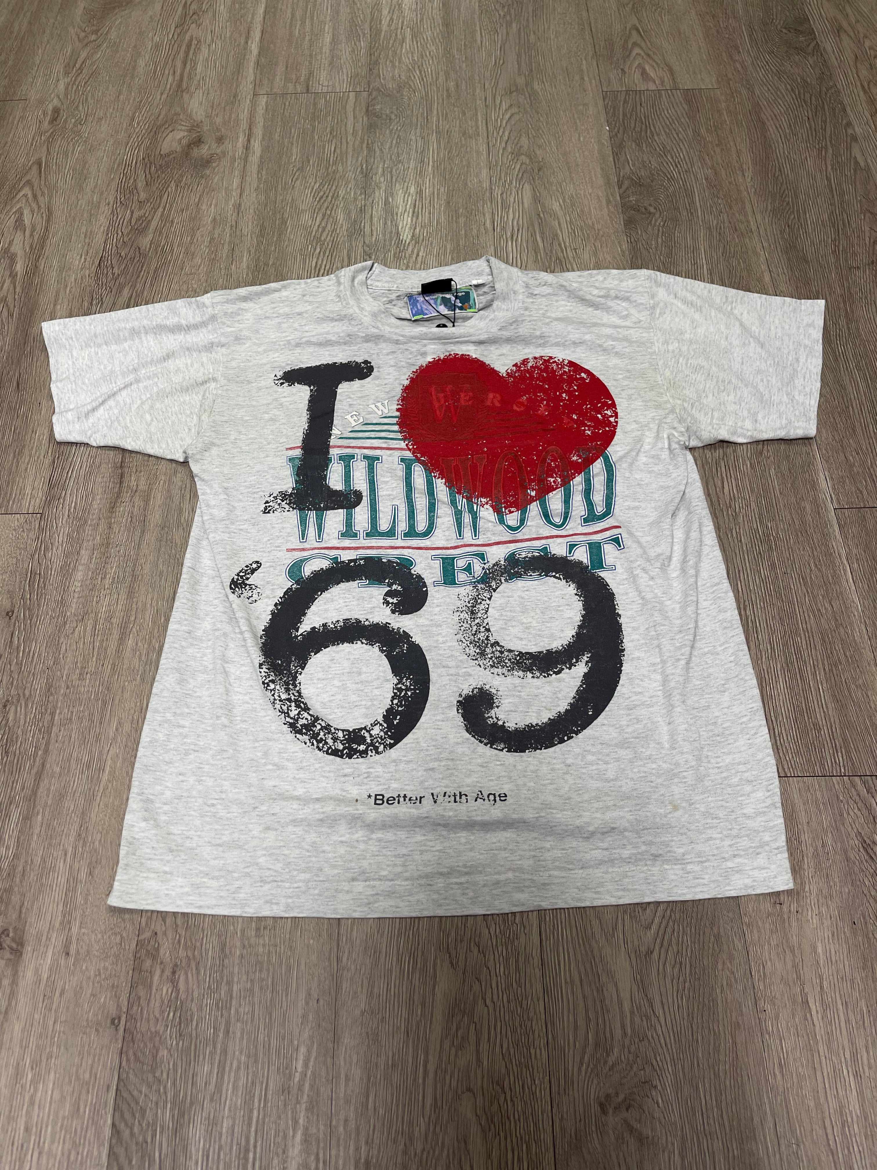 Better With Age Grey I Love 69 Tee