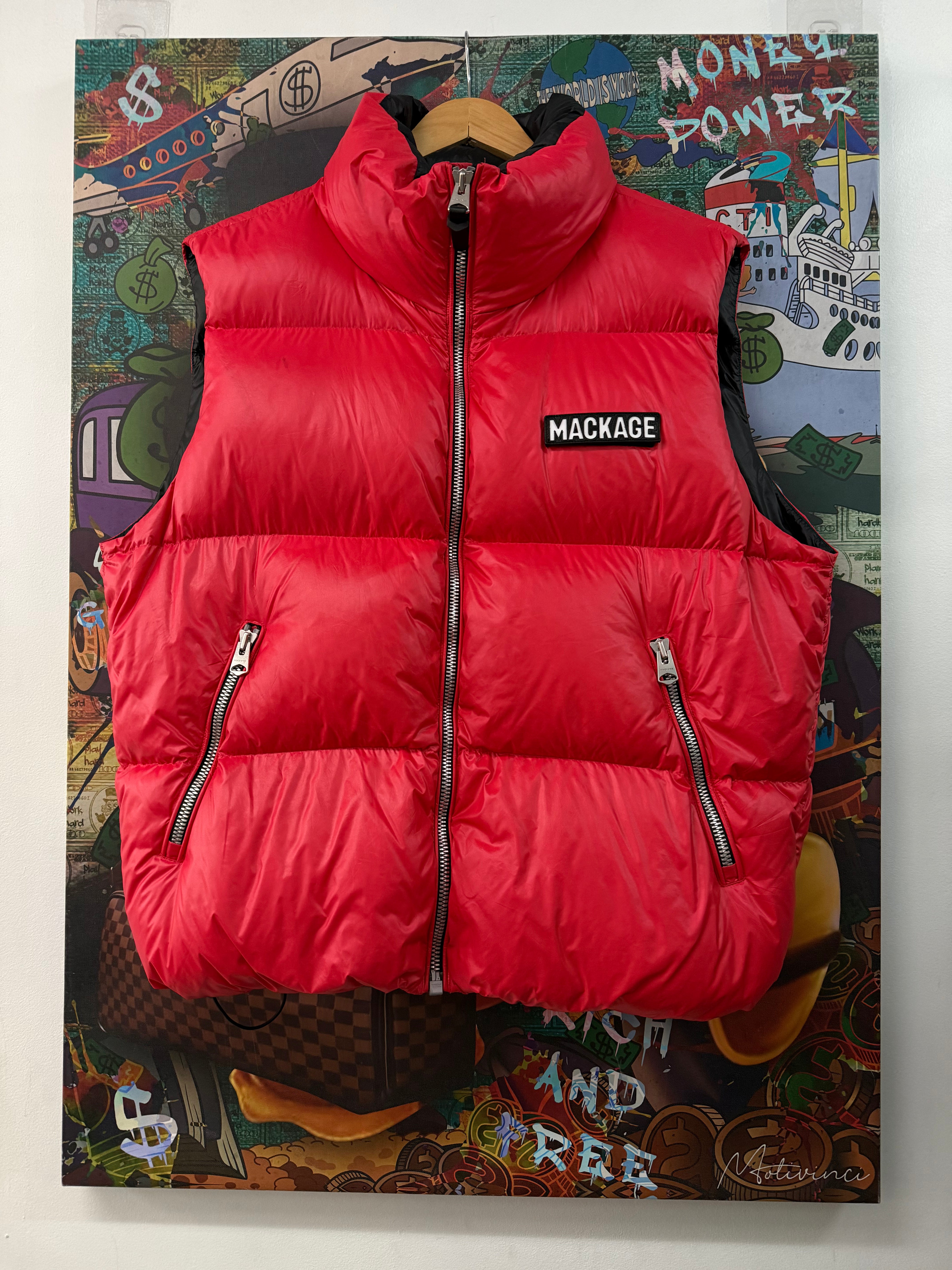 Mackage Red (44) Puffer Vest