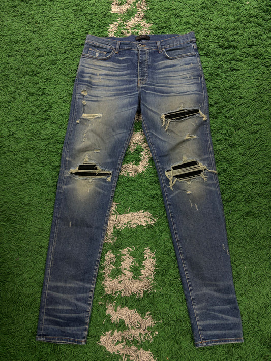 Amiri MX1 Blue Black Patch  Used 38