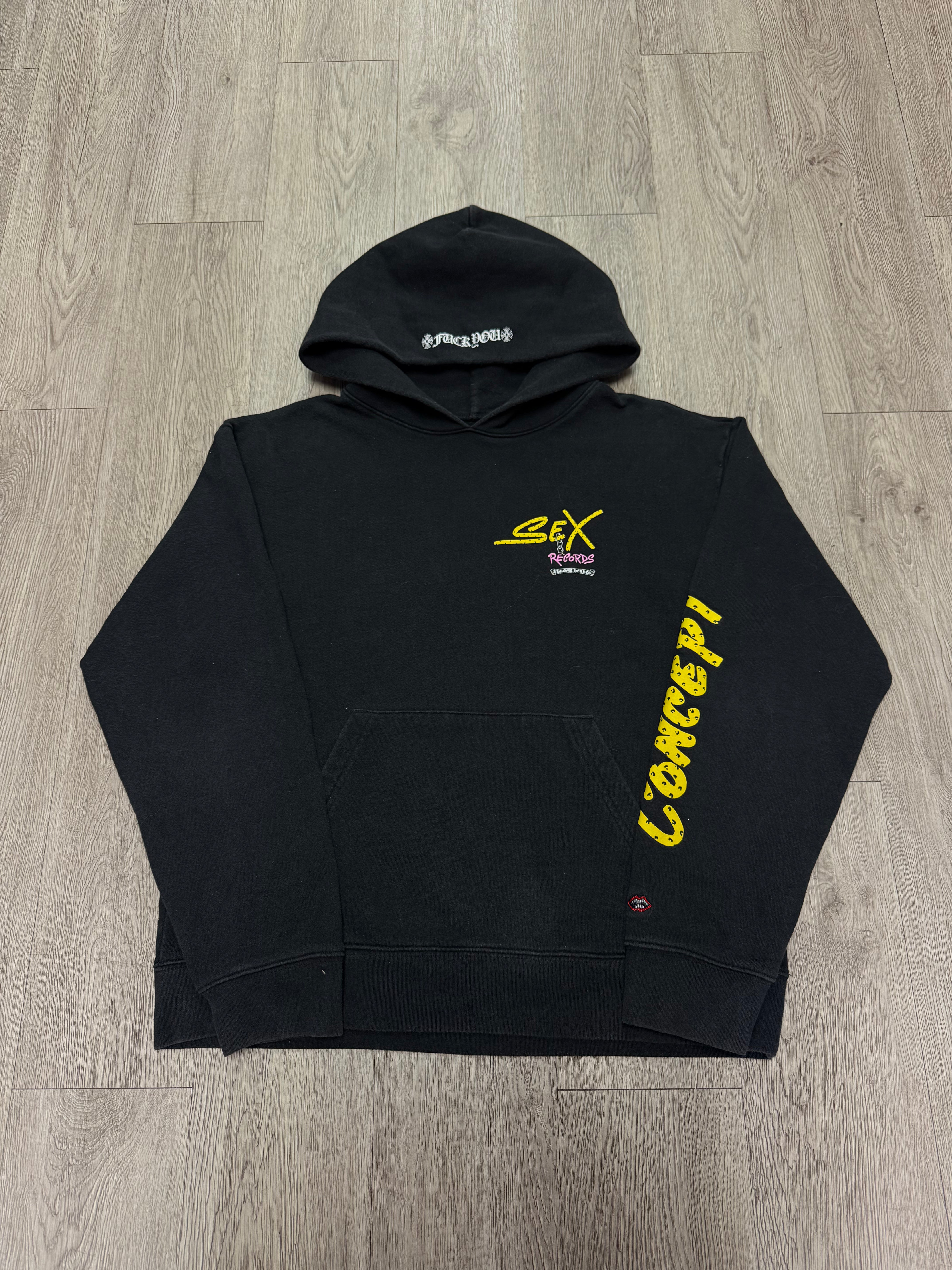 Chrome Hearts Matty Boy Black Sex Records Hoodie