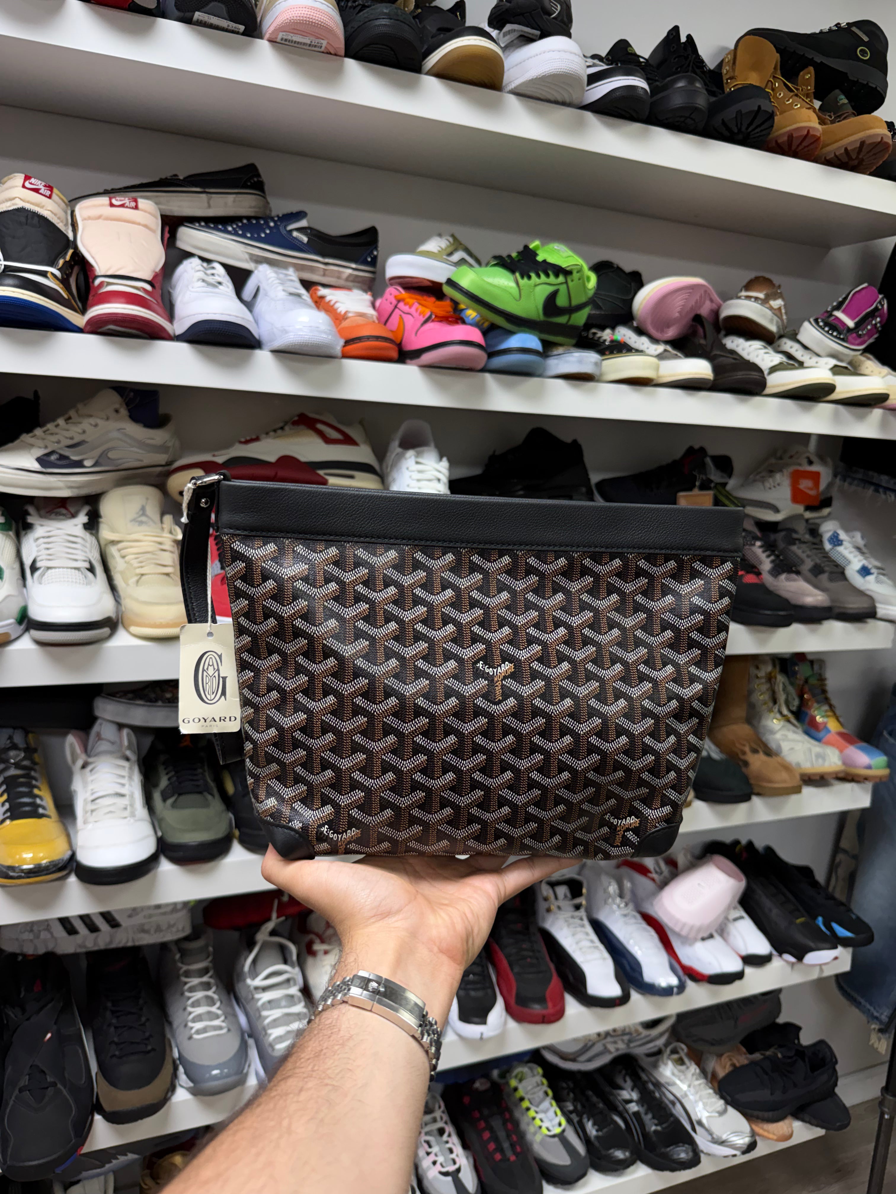 Goyard Black Conti Bag