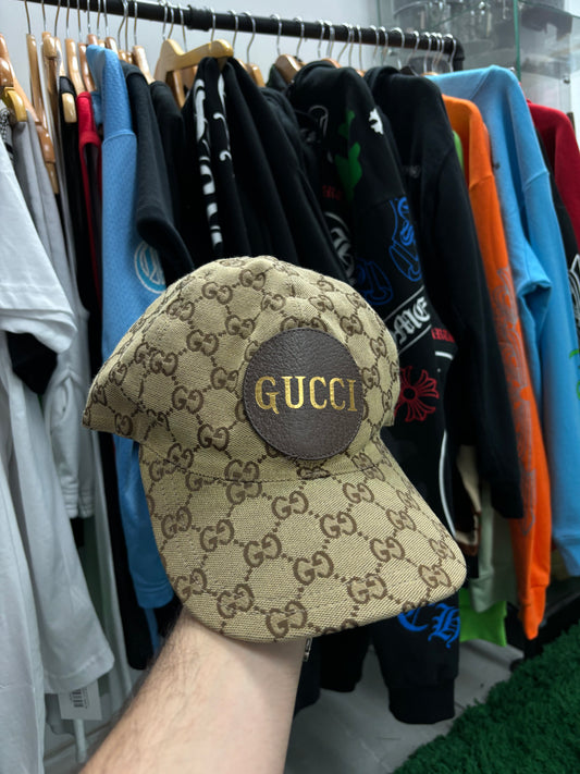 Gucci MonoGram Cap Brown Medium