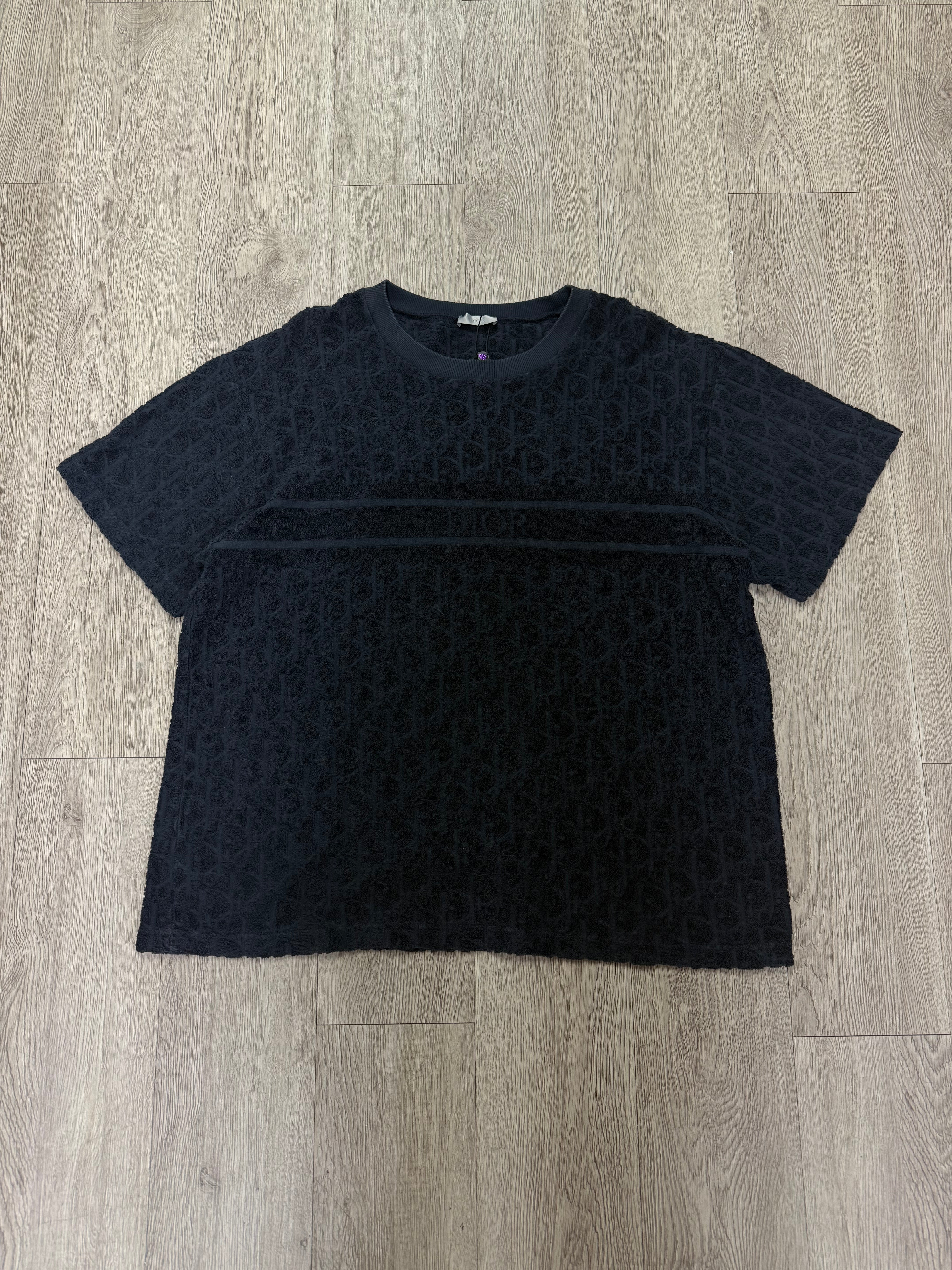 Dior Navy Towel Tee