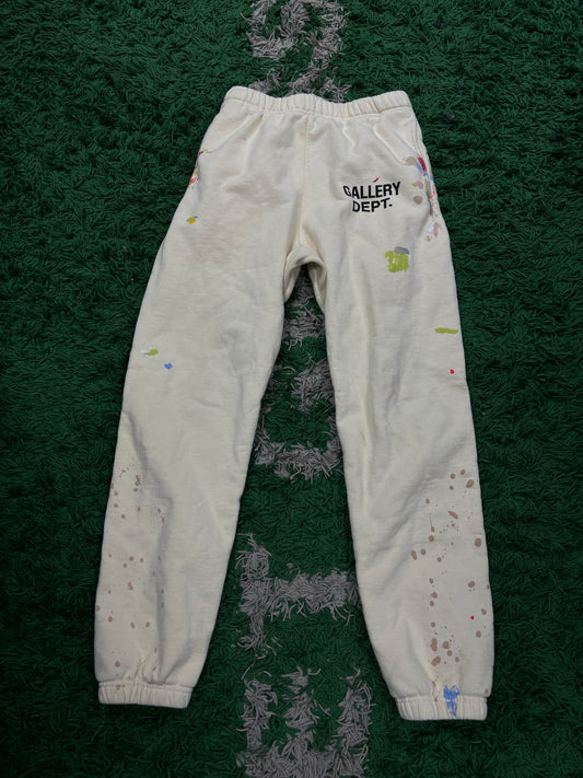 Gallery Dept Sweats Cream Paint Splatter Small New