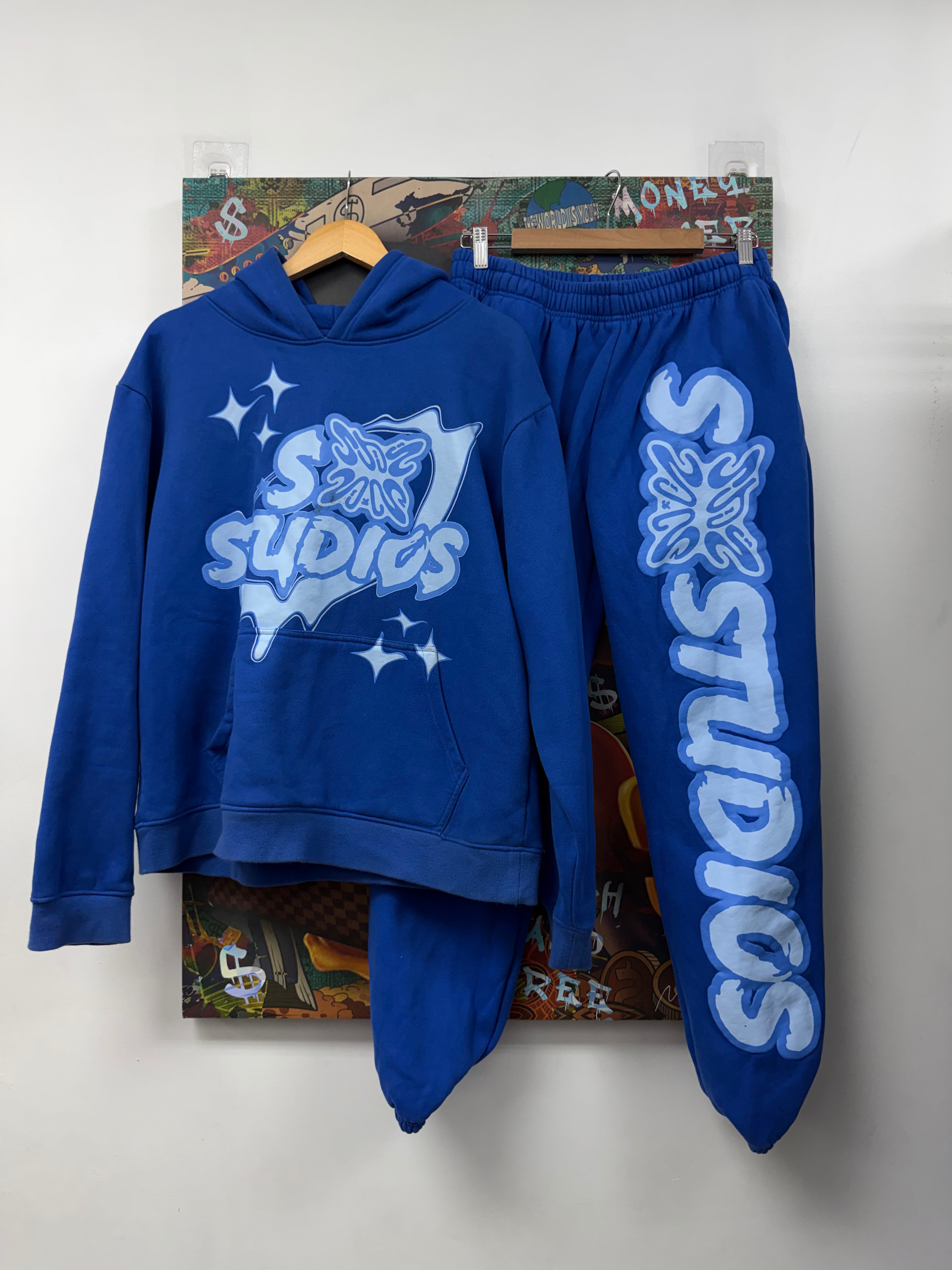 SB Studios Blue Blue Sweatsuit