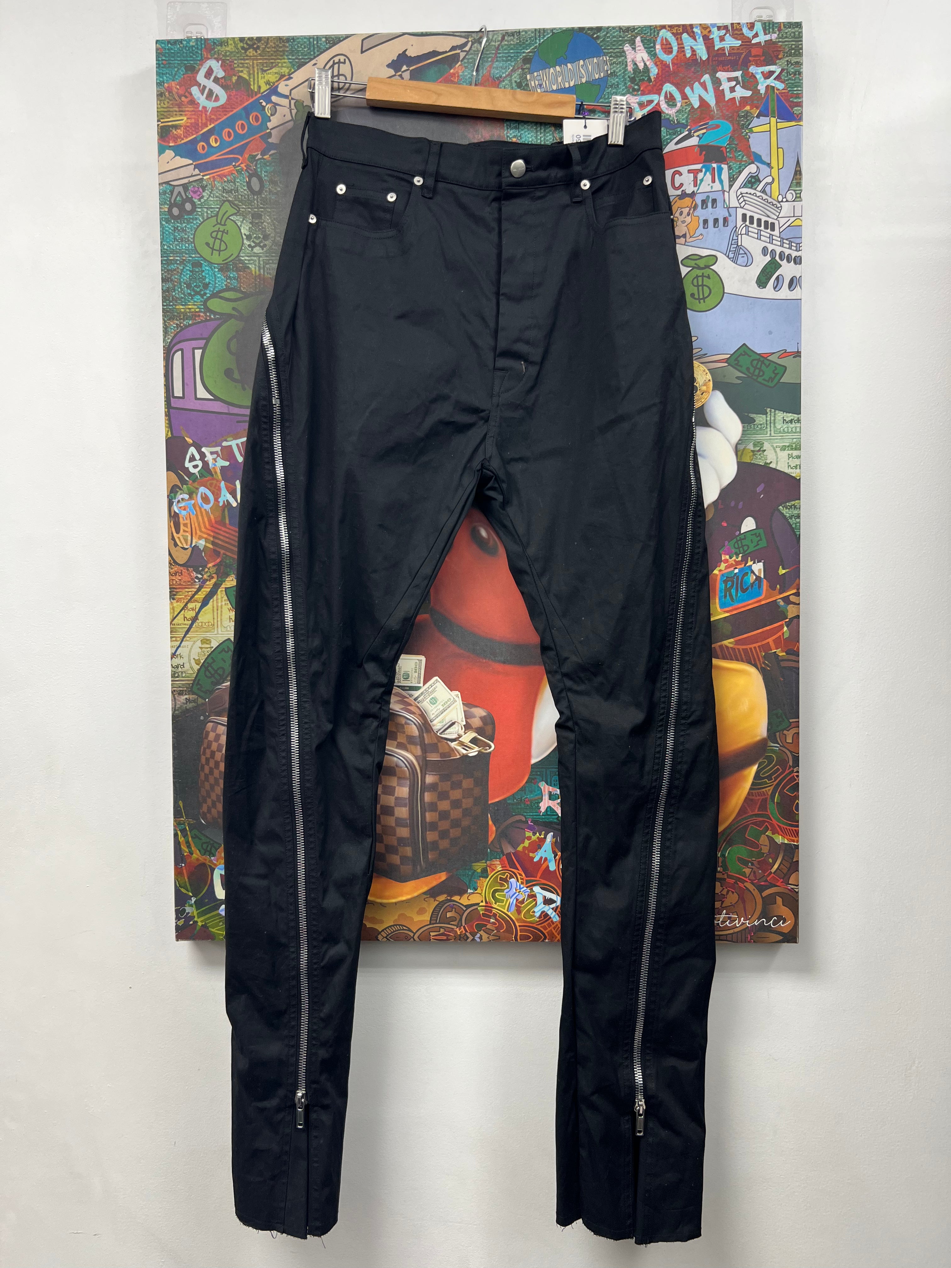 Rick Owens Black Bolan Pants