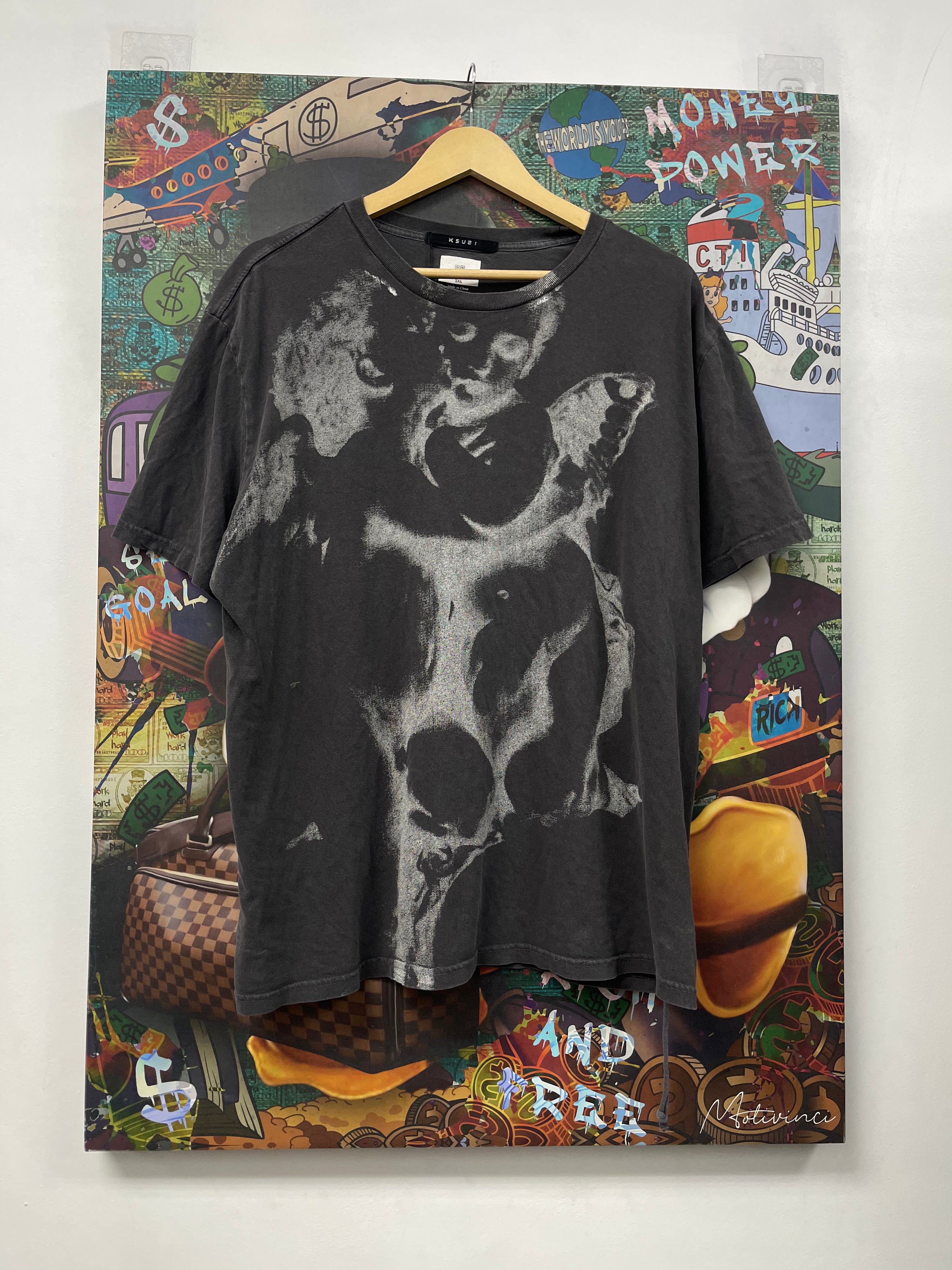 Ksubi Grey Cherub Tee