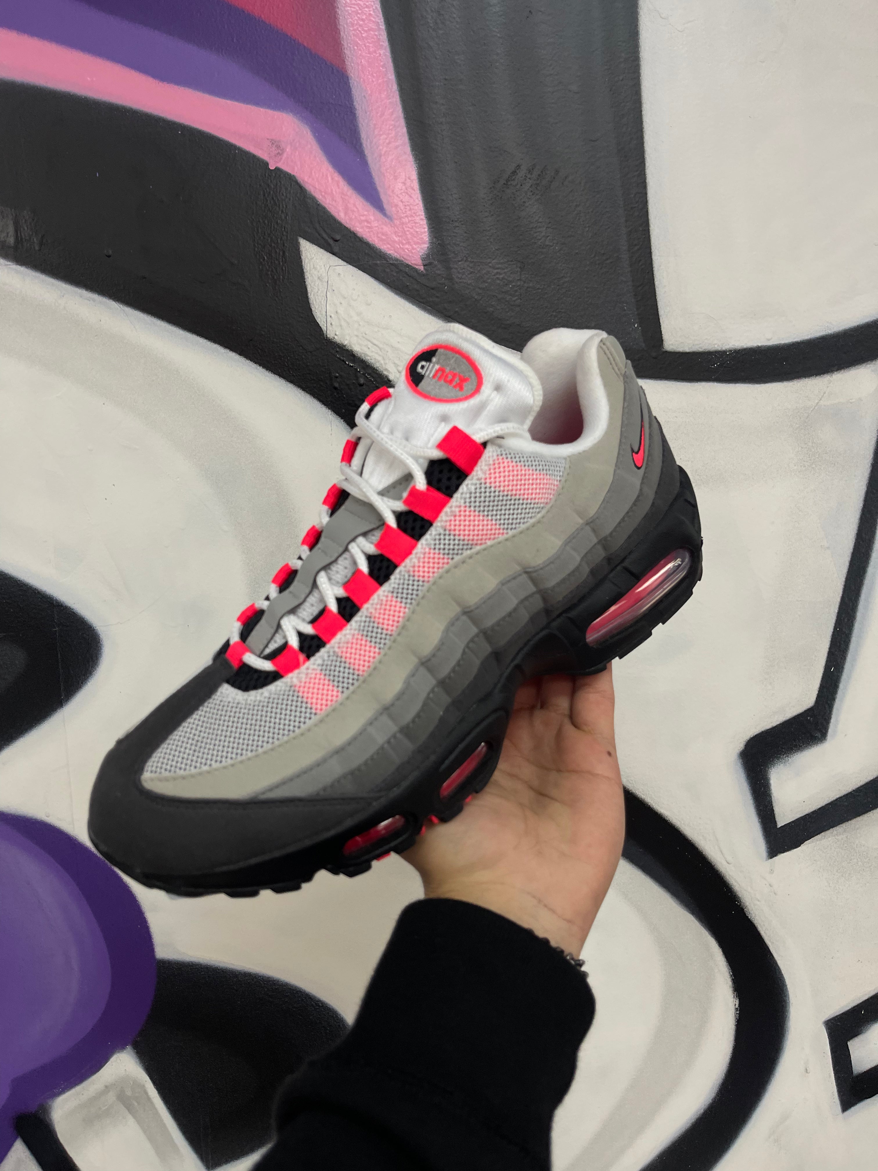 Nike Air Max 95 Big Bubble Solar Red 2.0 Sneakers