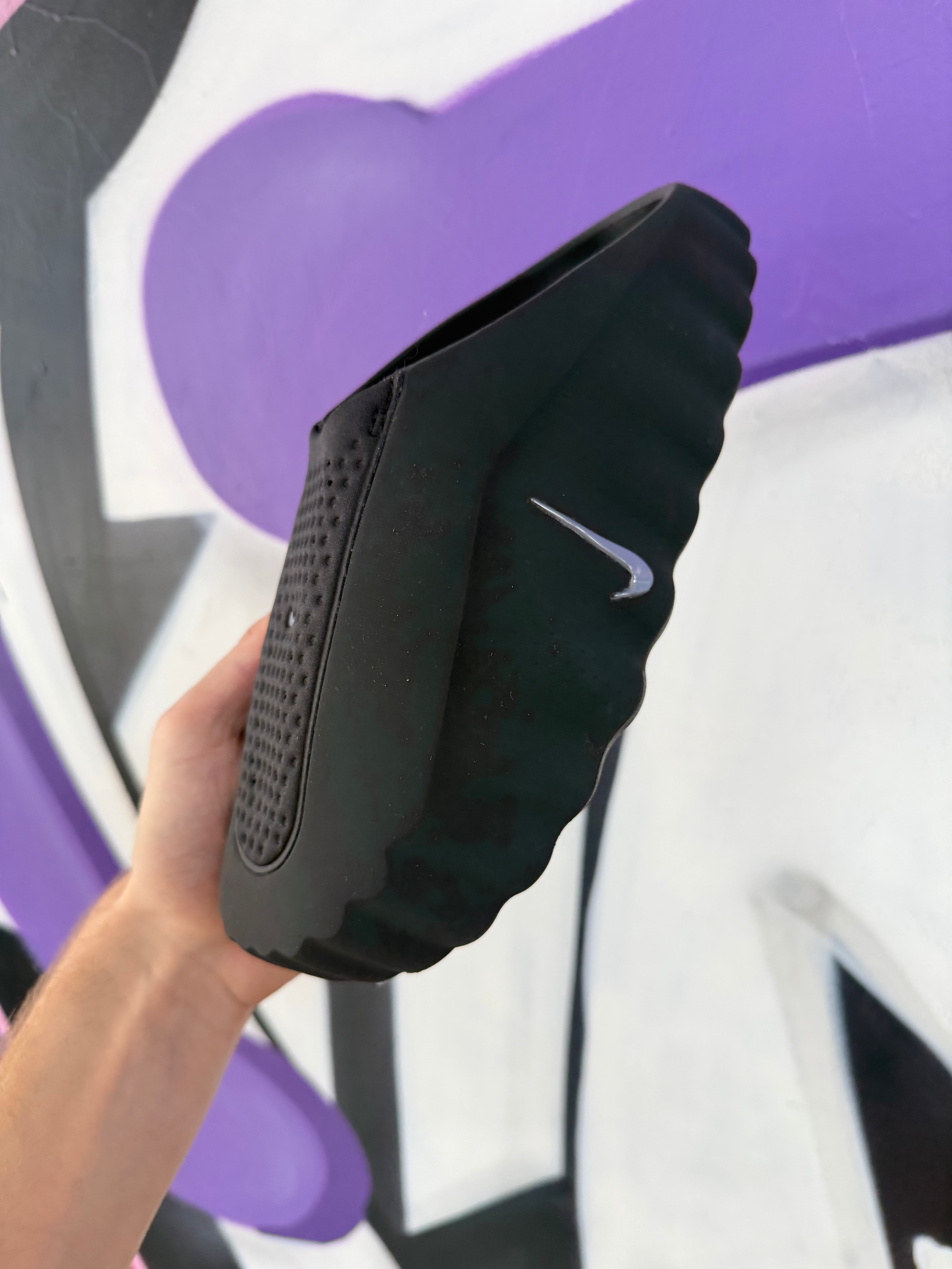 Nike Black Chrome Mind 001 Slides