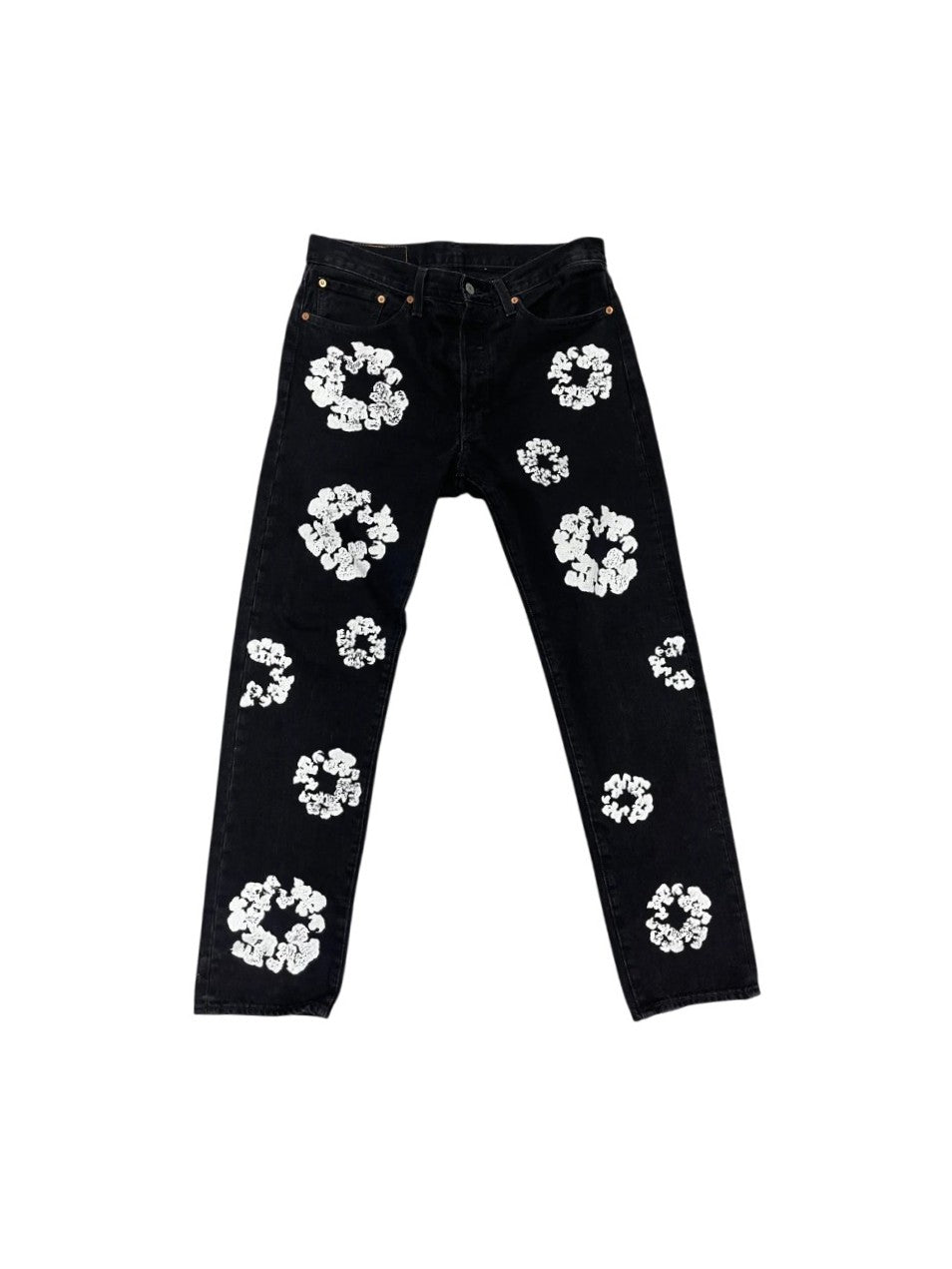 Denim Tears Wreath Black Jeans