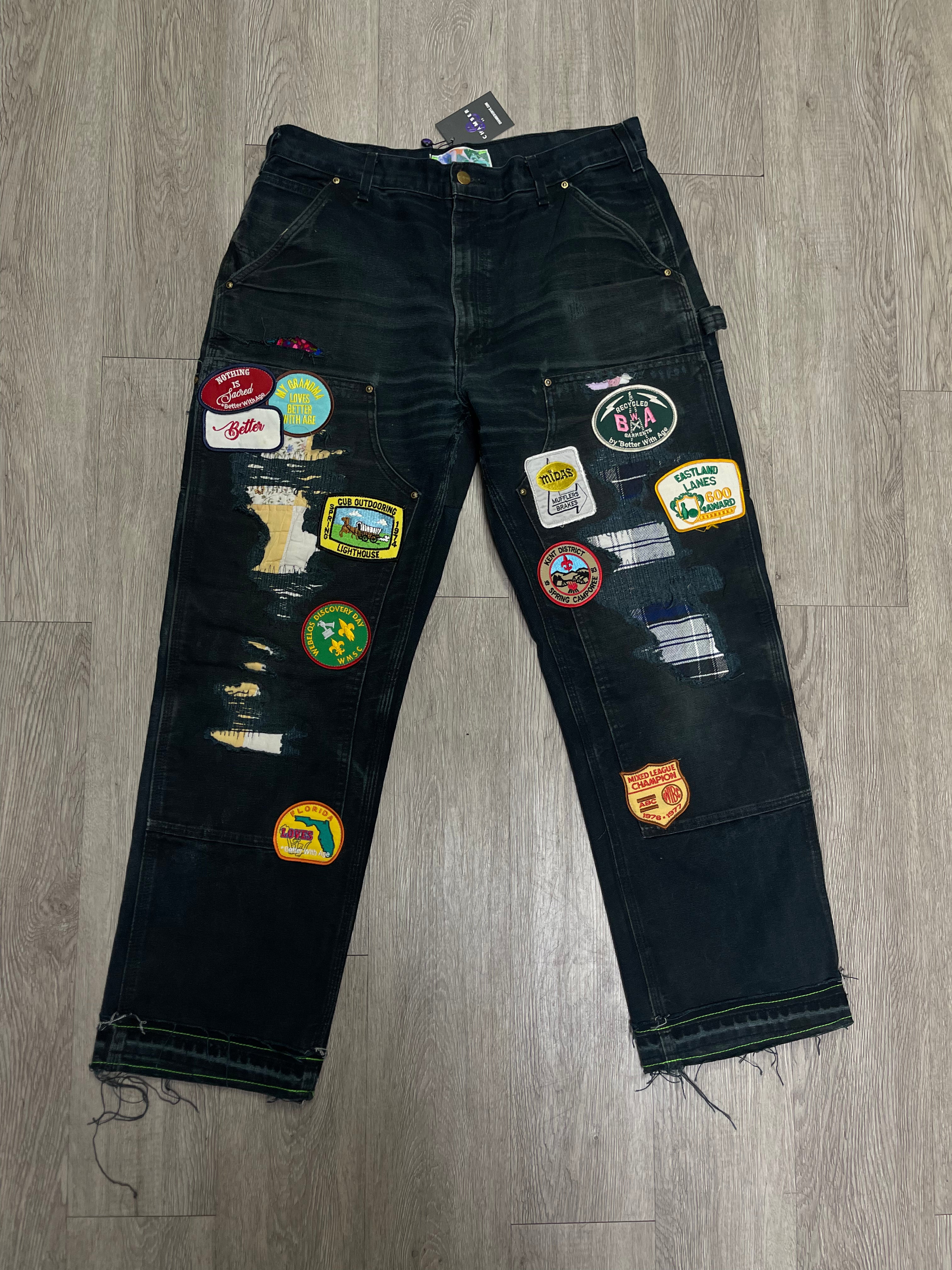 Better With Age Gentleman's Double Wide Carpenter Jeans