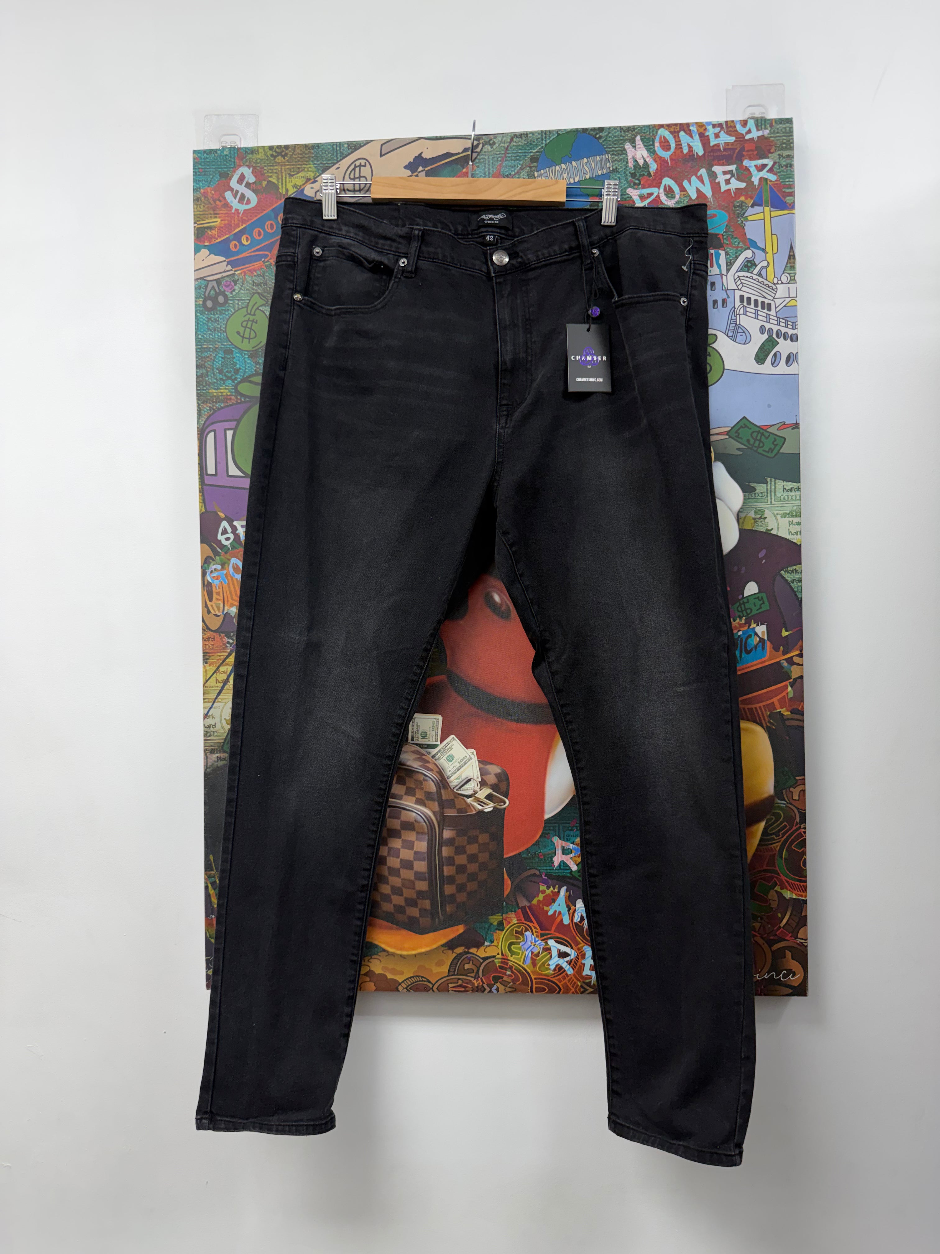 Ed Hardy Black Skull Jeans