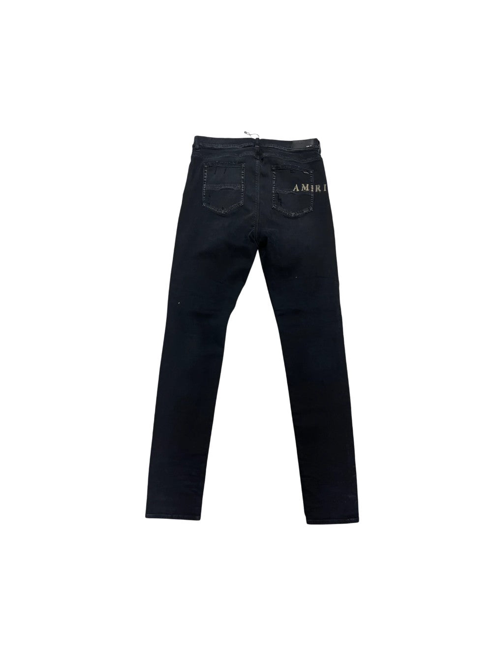 Amiri Hibiscus All Over Black Jeans
