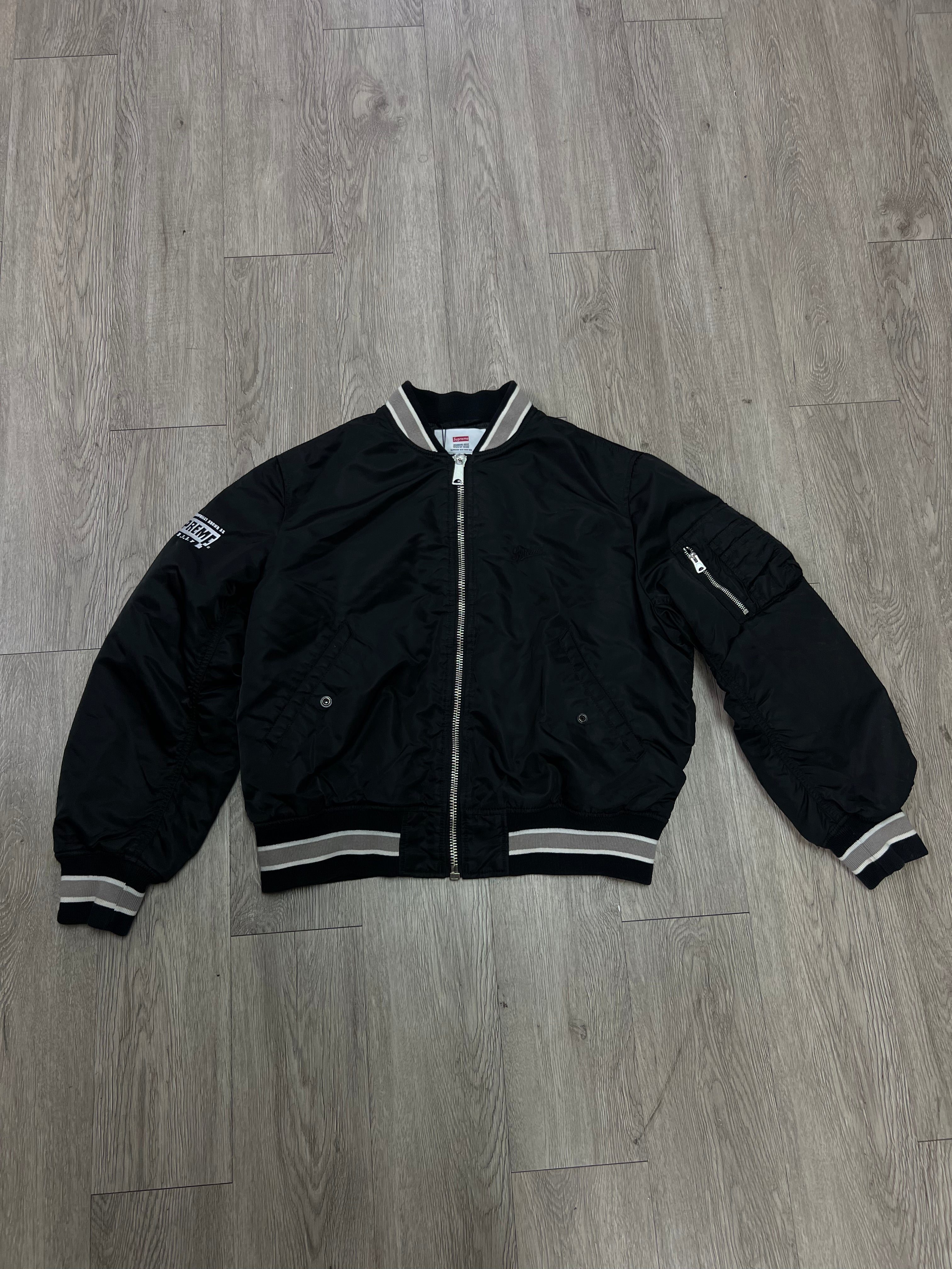 Supreme Black Second To None Jacket