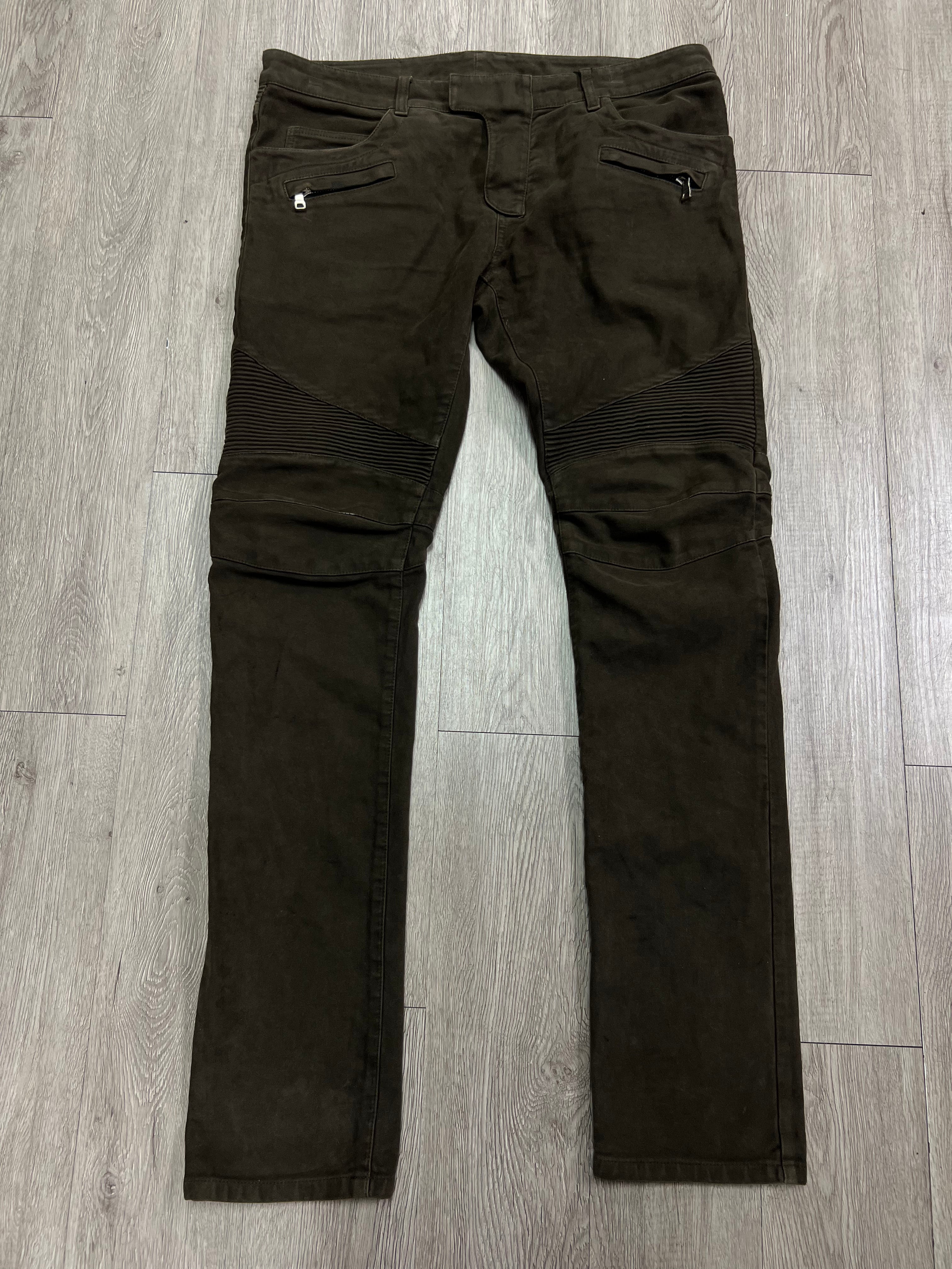 Balmain Brown Jeans