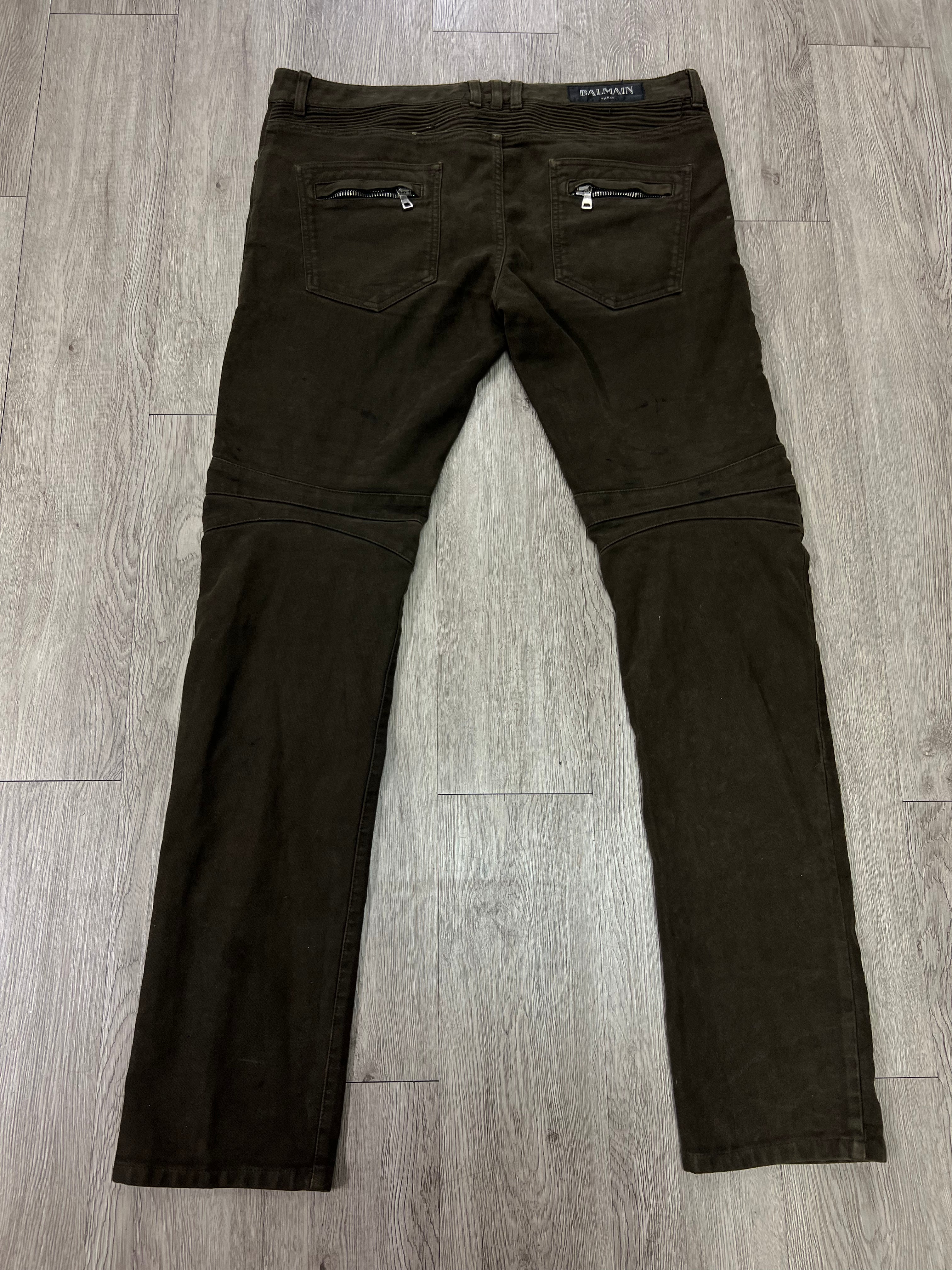 Balmain Brown Jeans