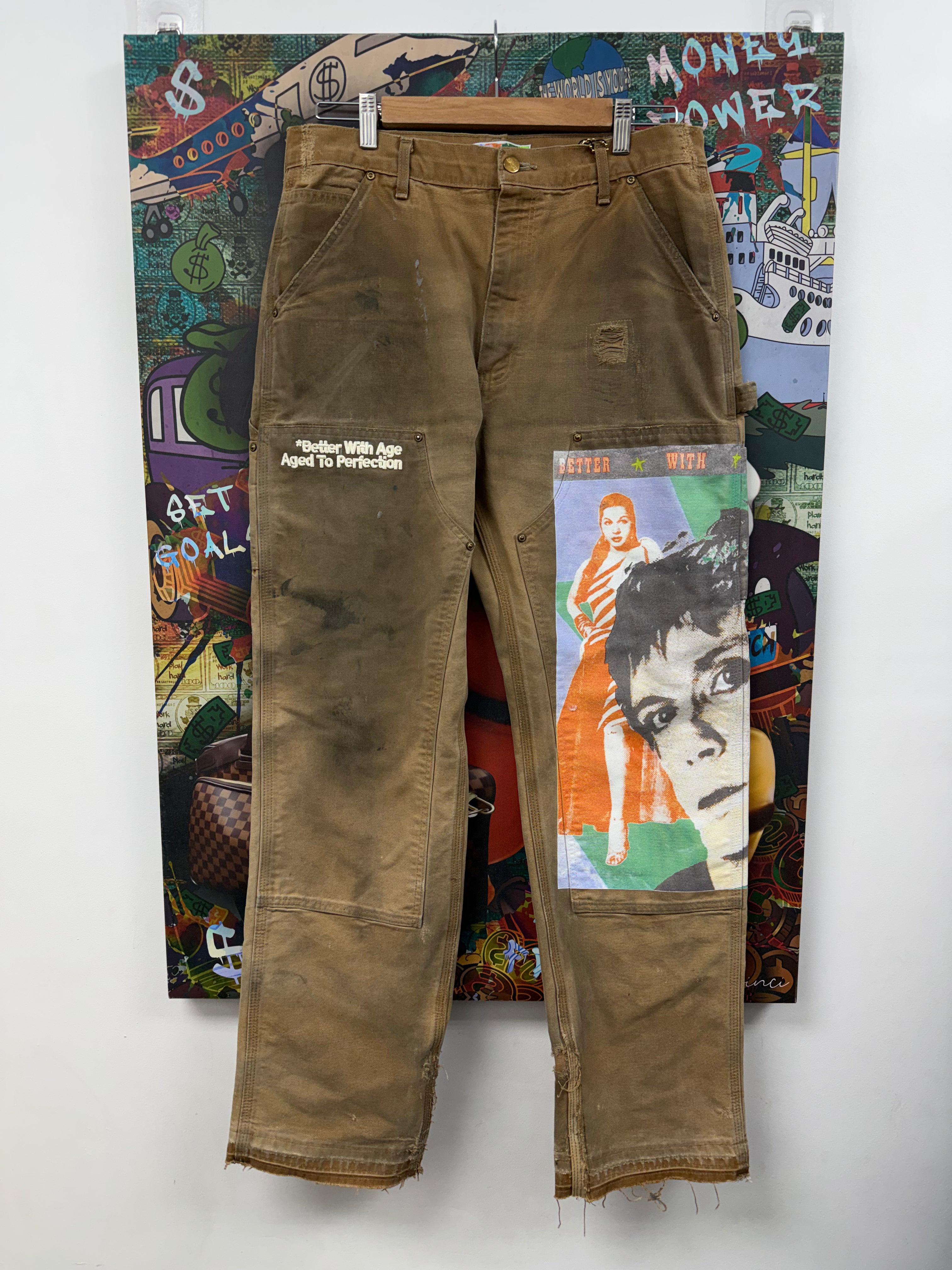 Better With Age Tan Knucklehead Jeans