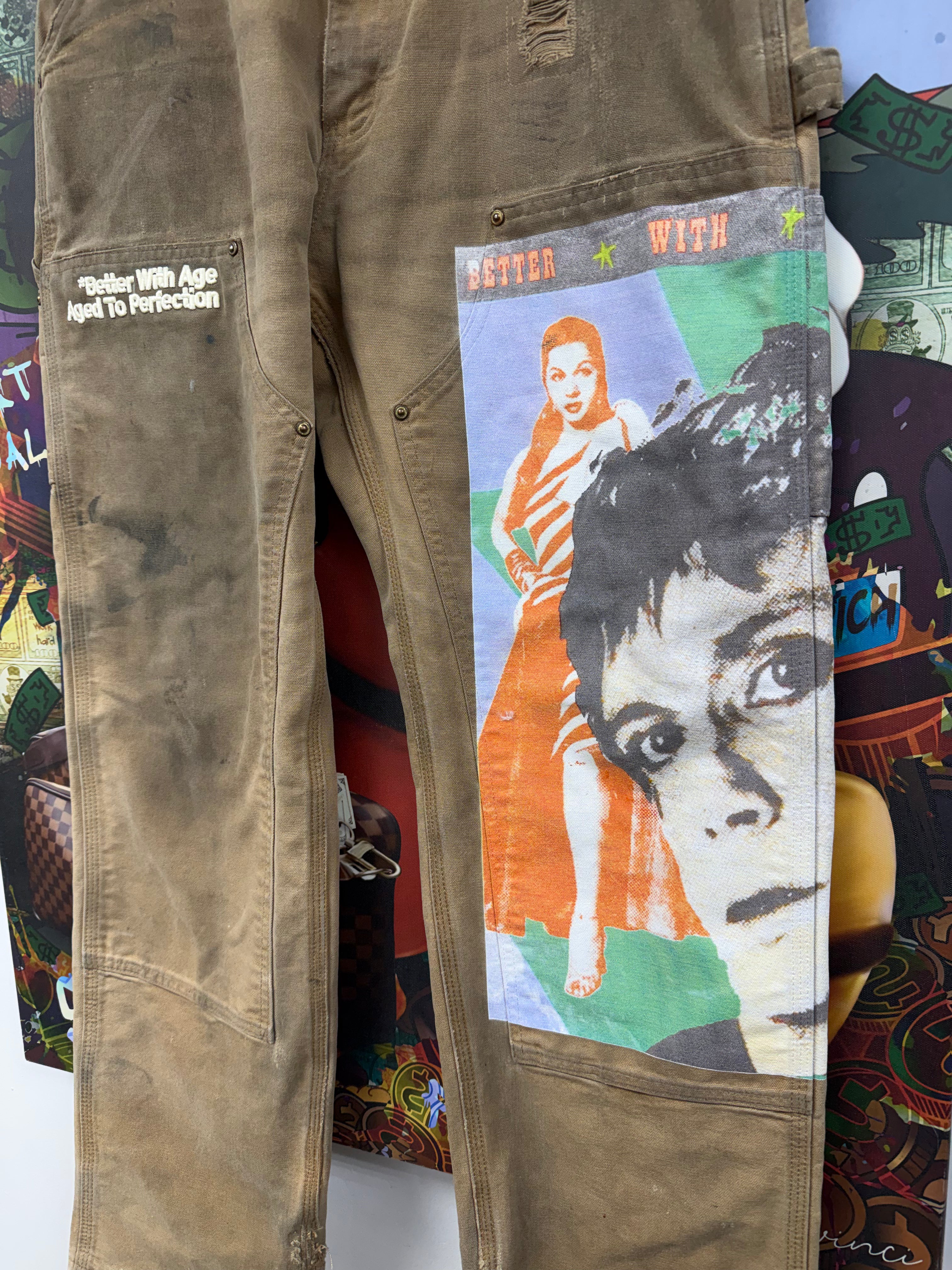 Better With Age Tan Knucklehead Jeans