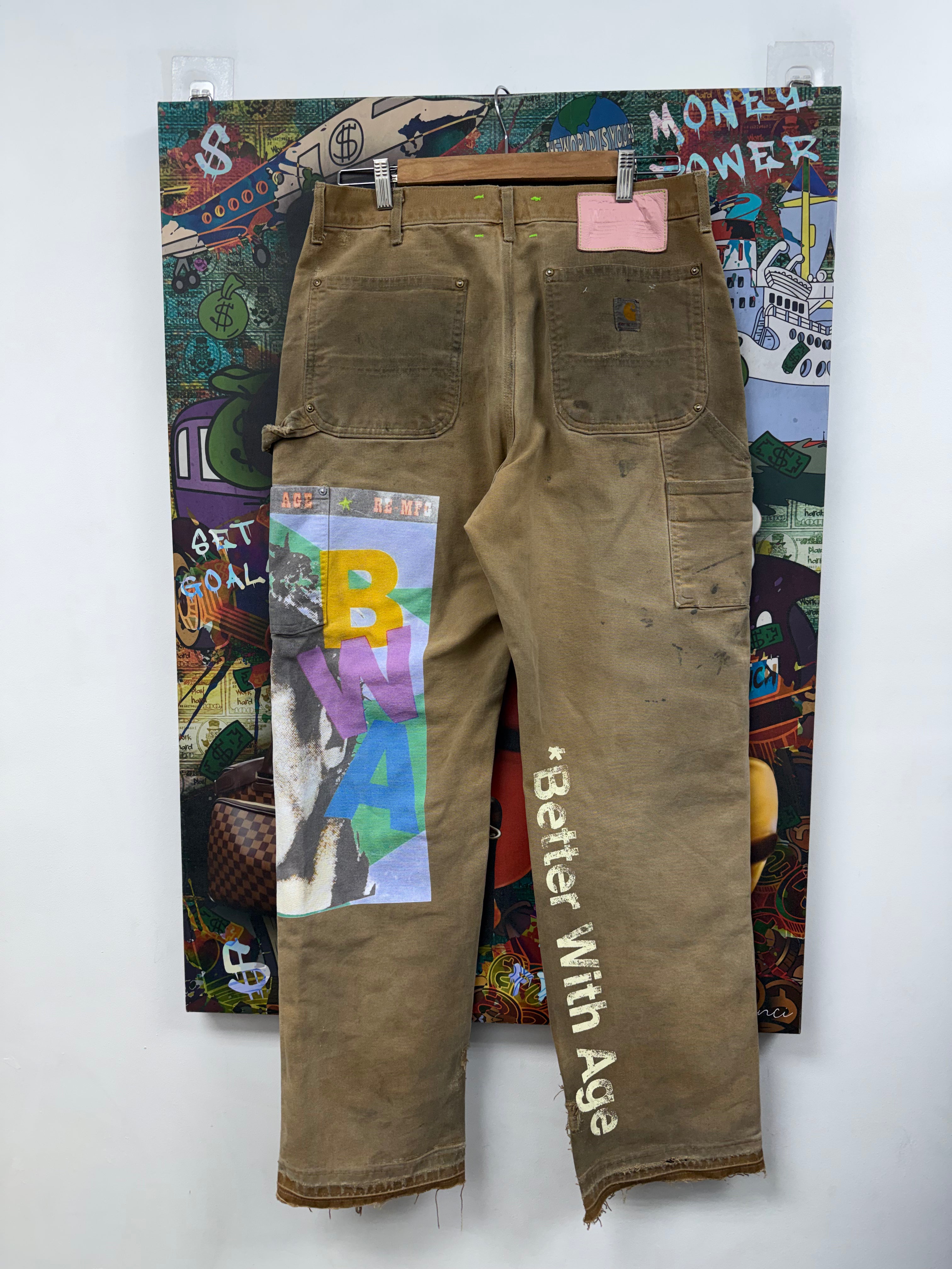 Better With Age Tan Knucklehead Jeans