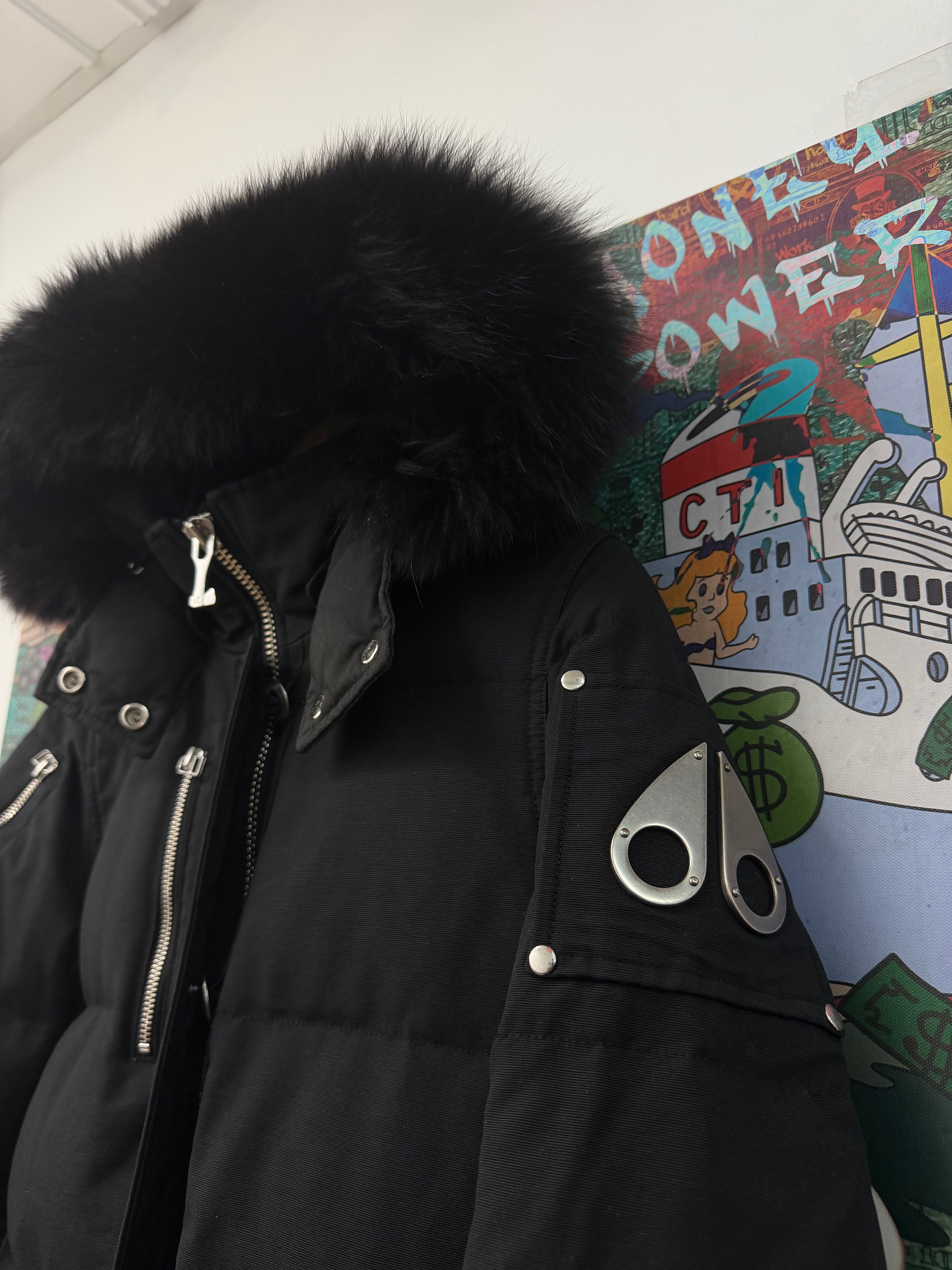 Moose Knuckles Womens Black 3Q Jacket