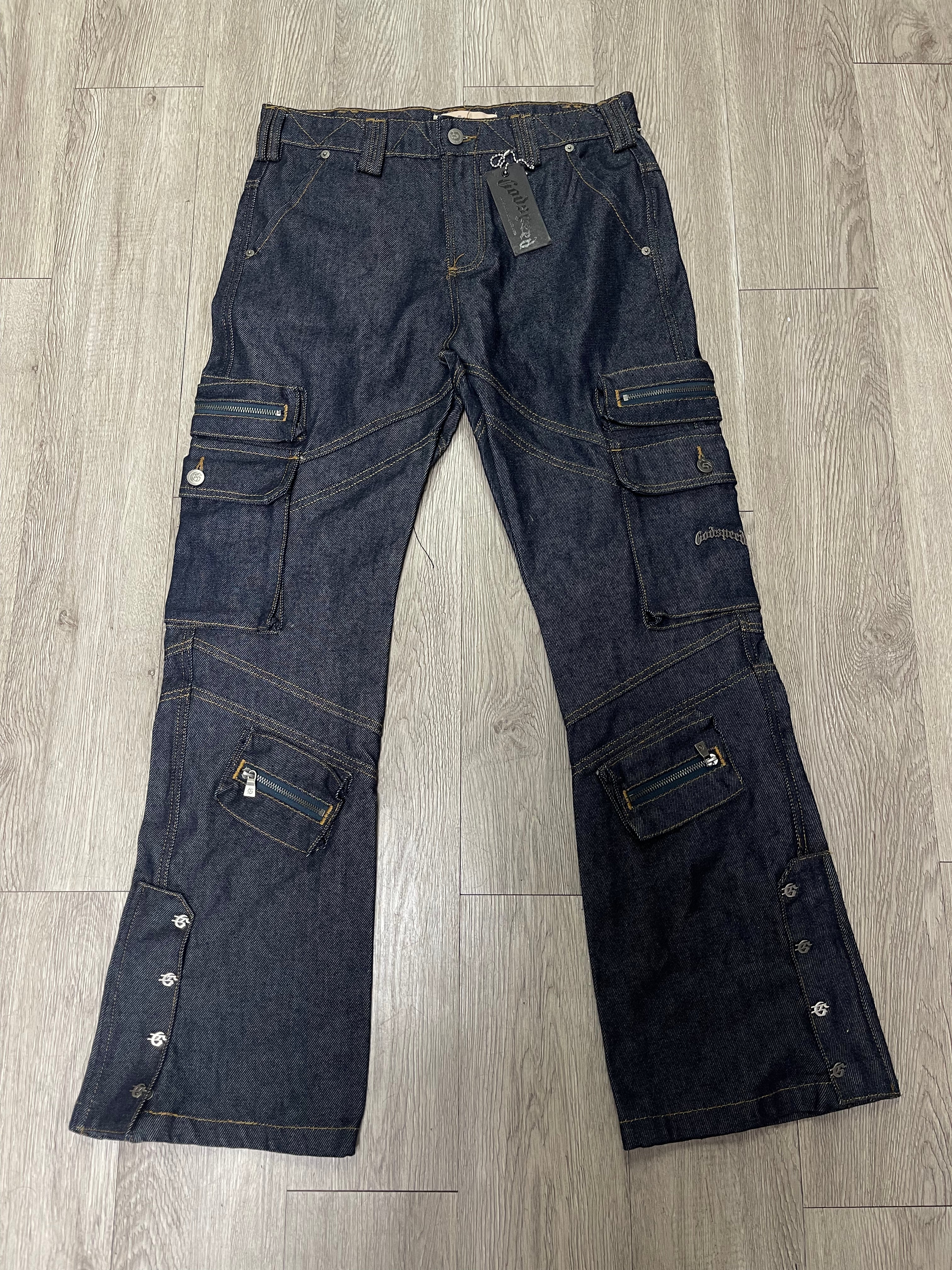 Godspeed Selvedge Cargo Jeans