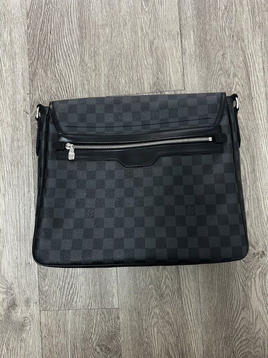 LV Black Damier Messenger Bag