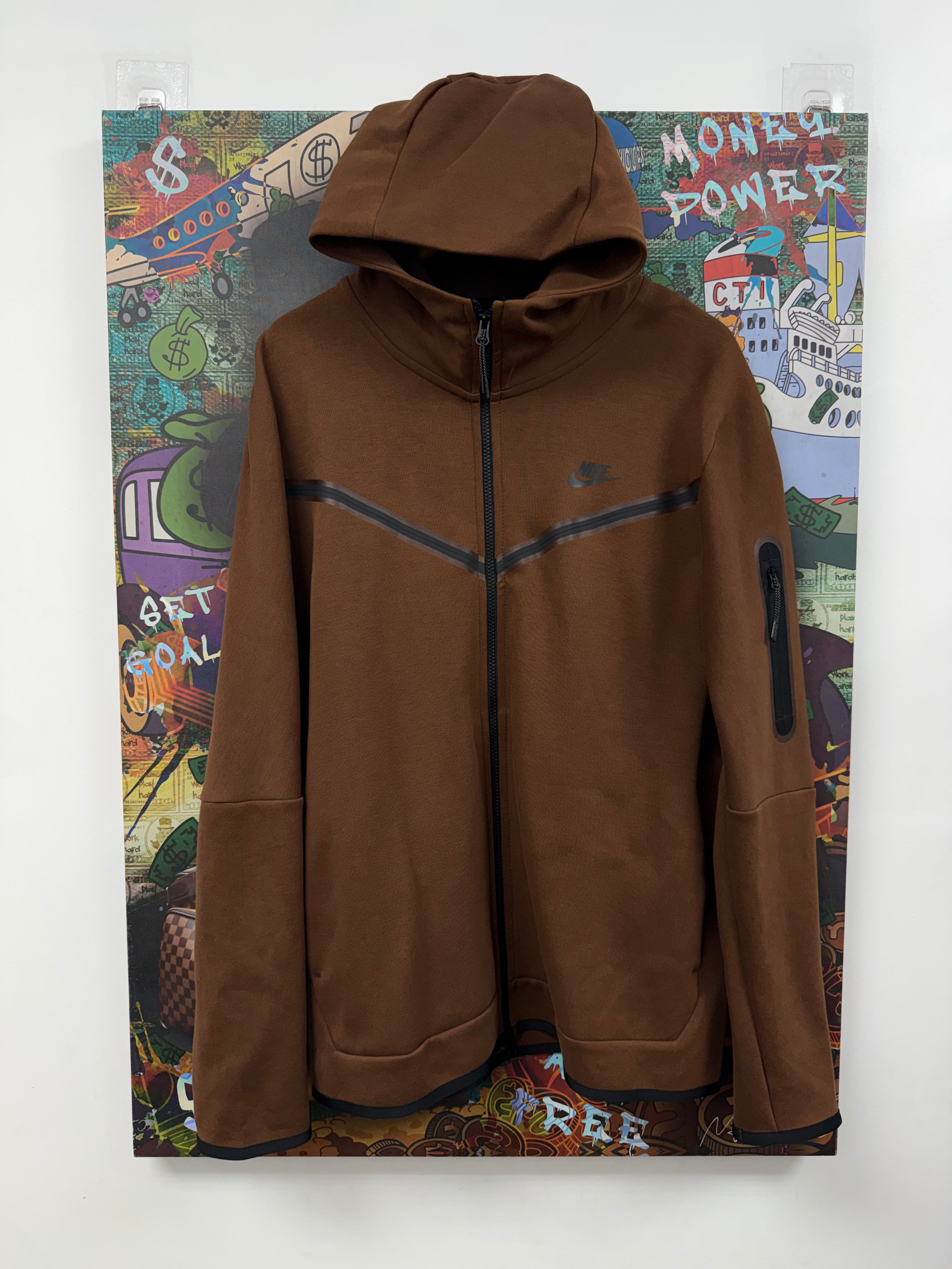Nike Brown Tech Hoodie