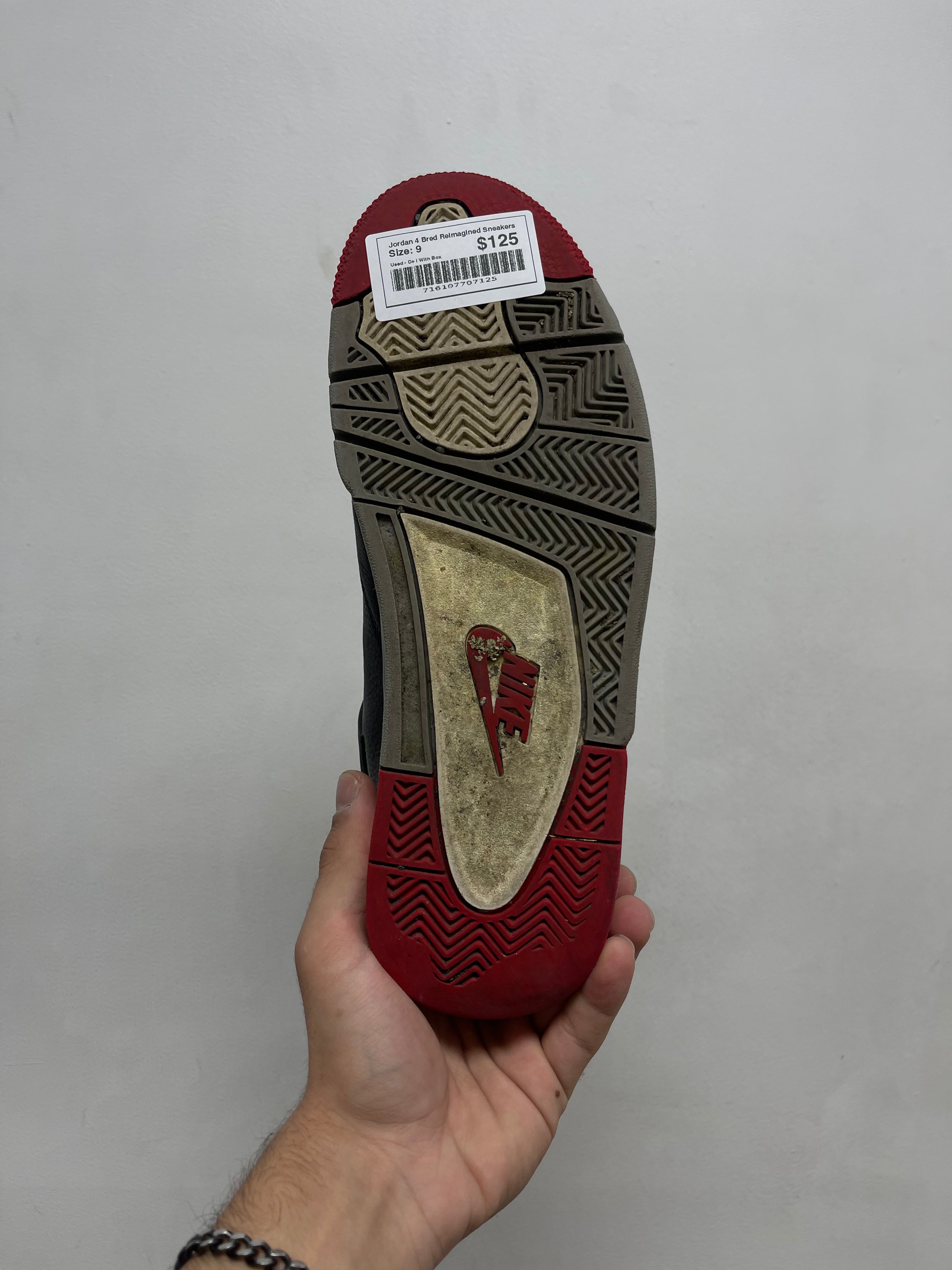 Jordan 4 Bred Reimagined Sneakers