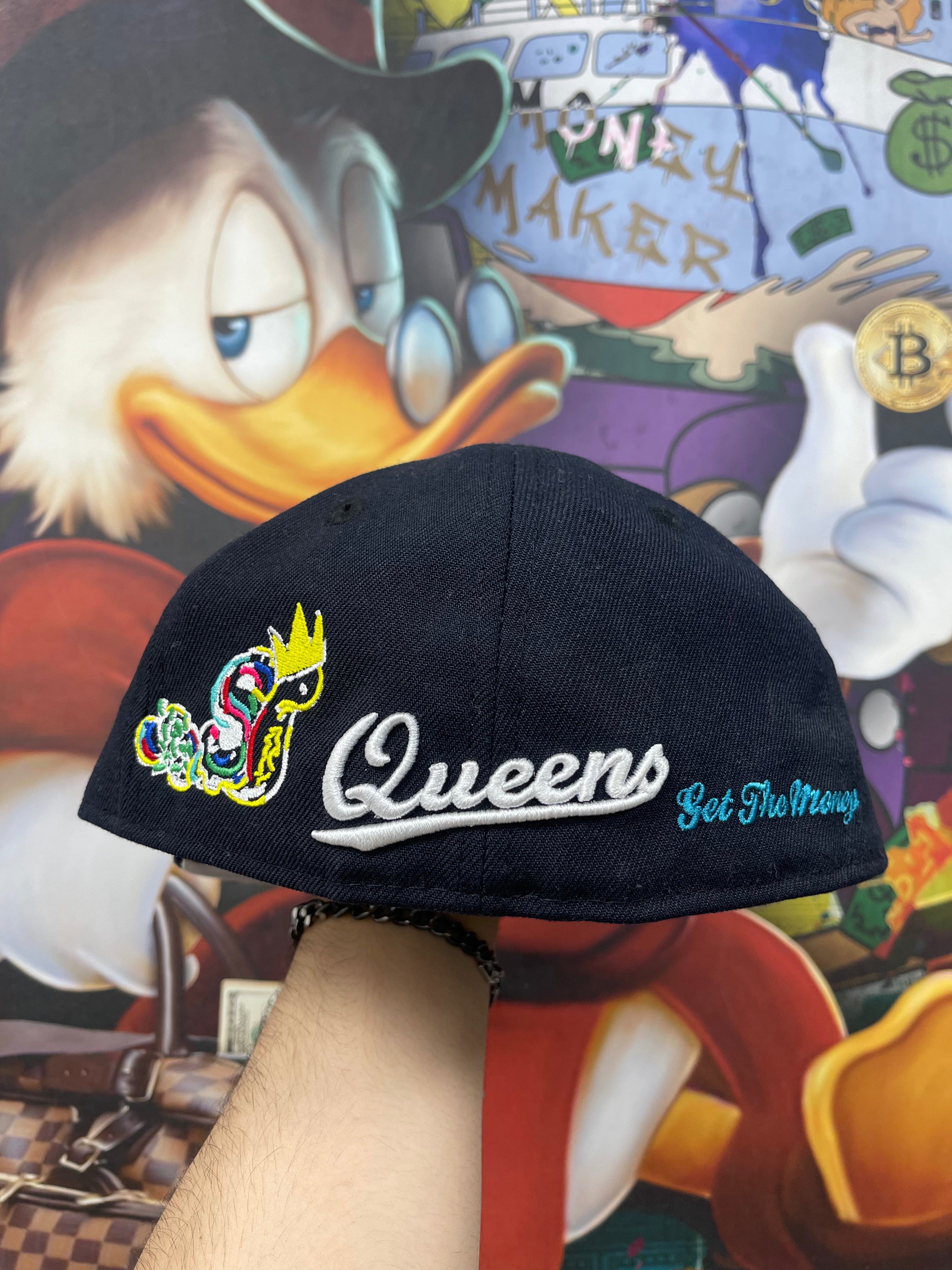 Slow Bucks Navy Queens Hat