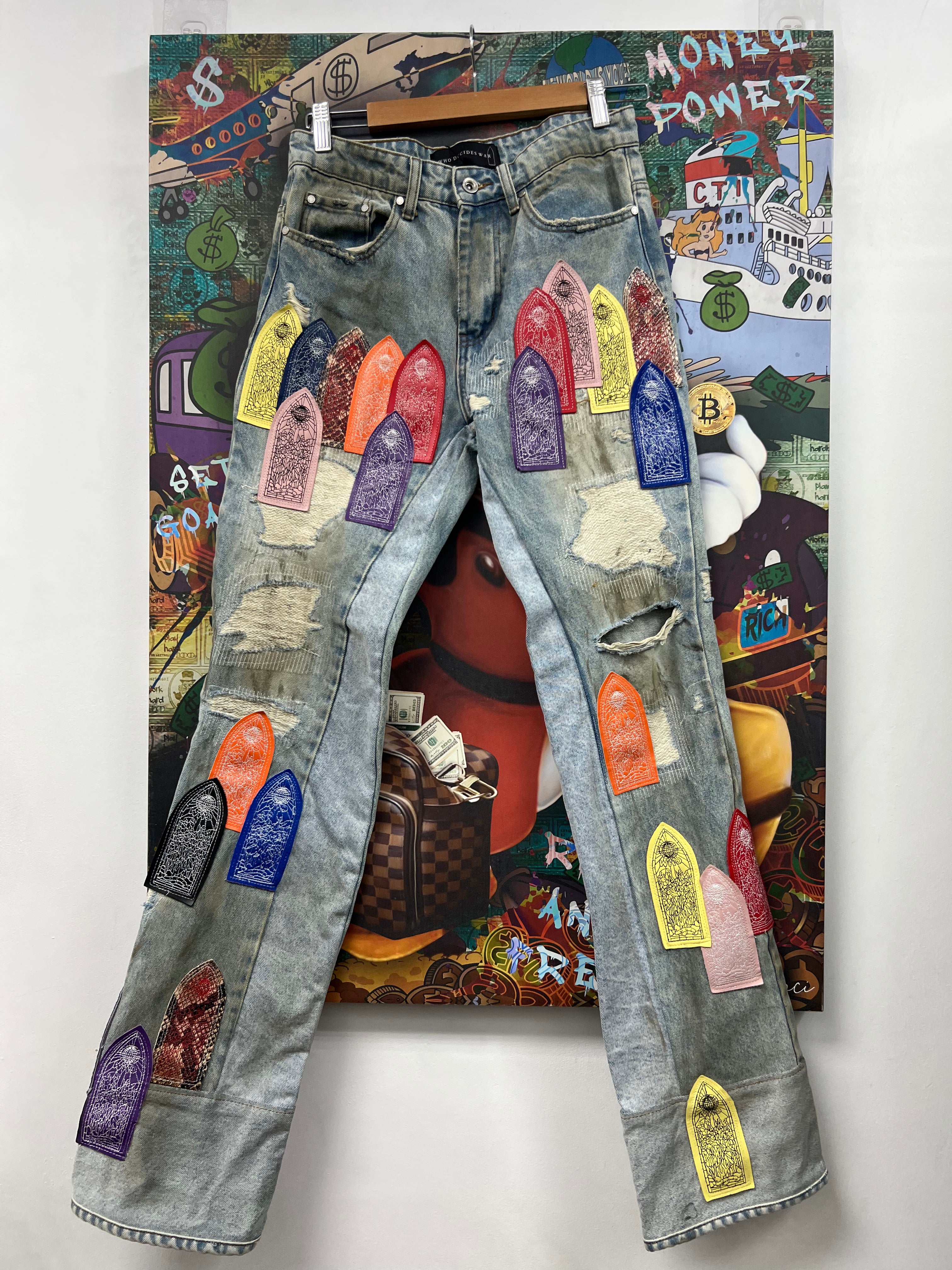 Who Decides War Pastel Jeans