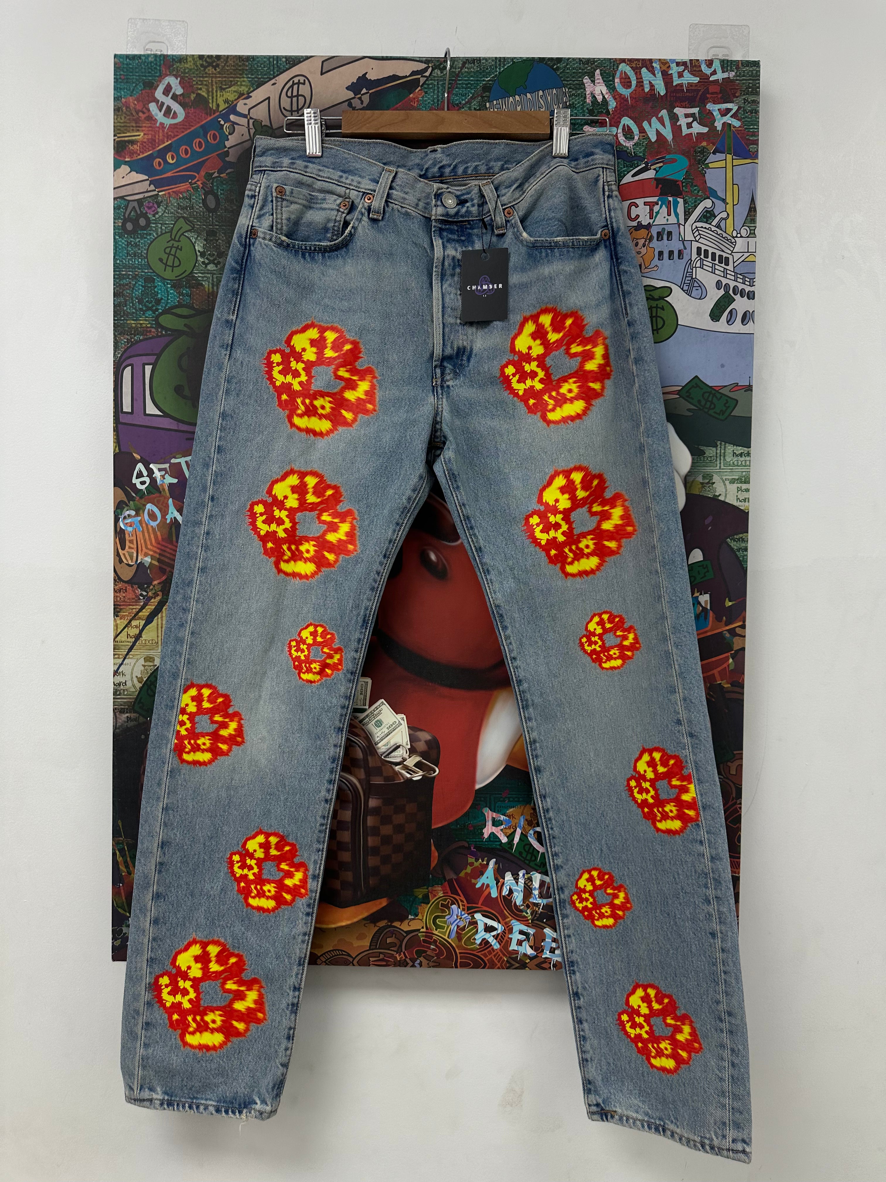 Denim Tears Off Set Jeans Used 32