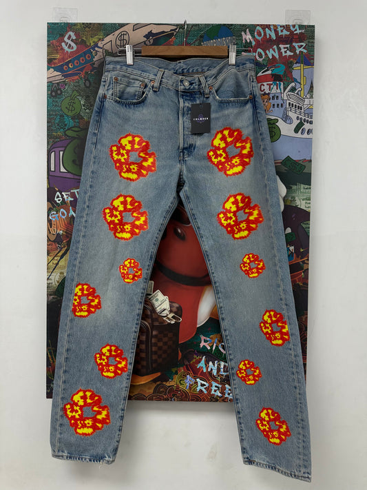 Denim Tears Off Set Jeans Used 32