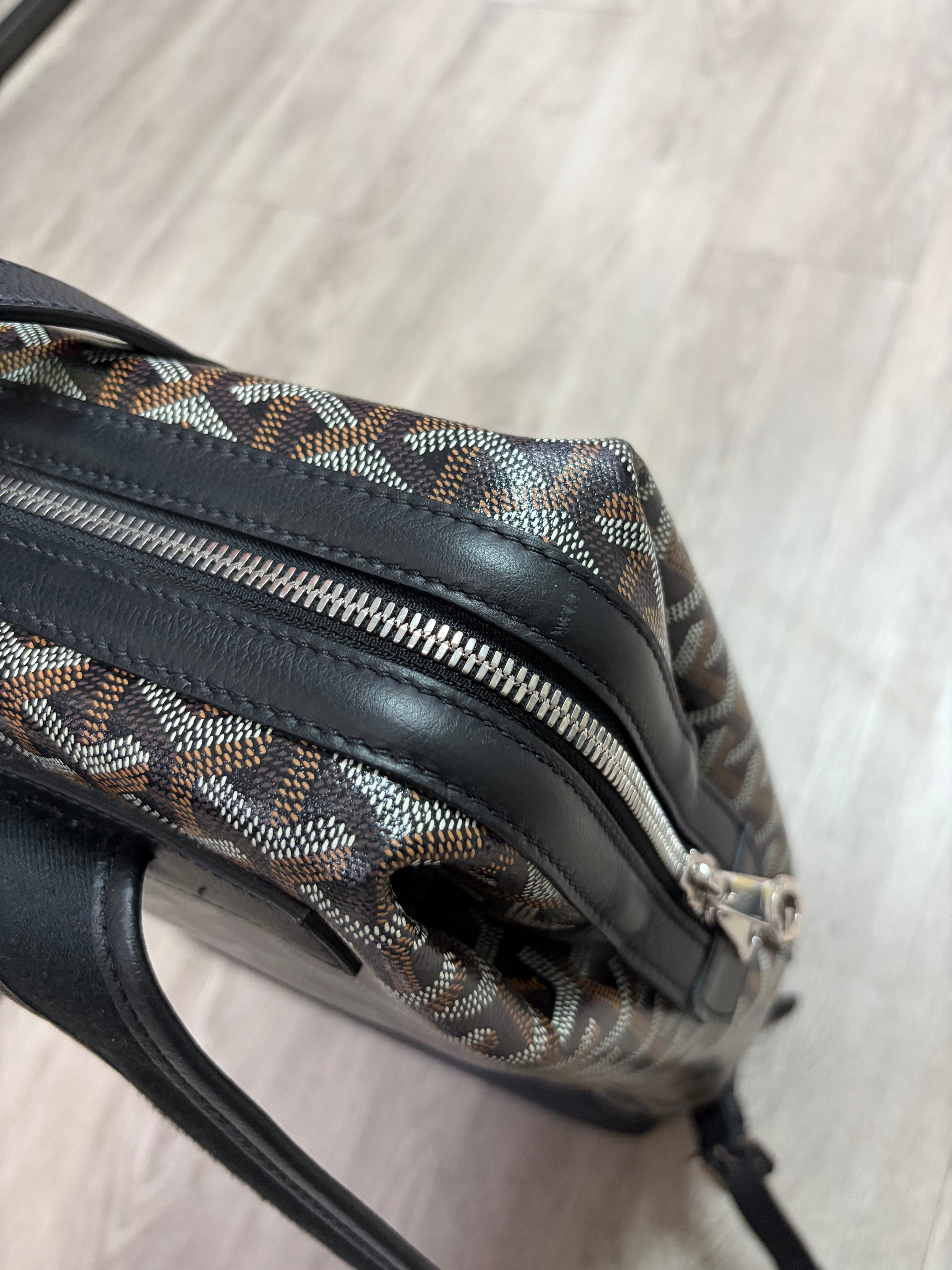 Goyard Black Cisalpin Backpack