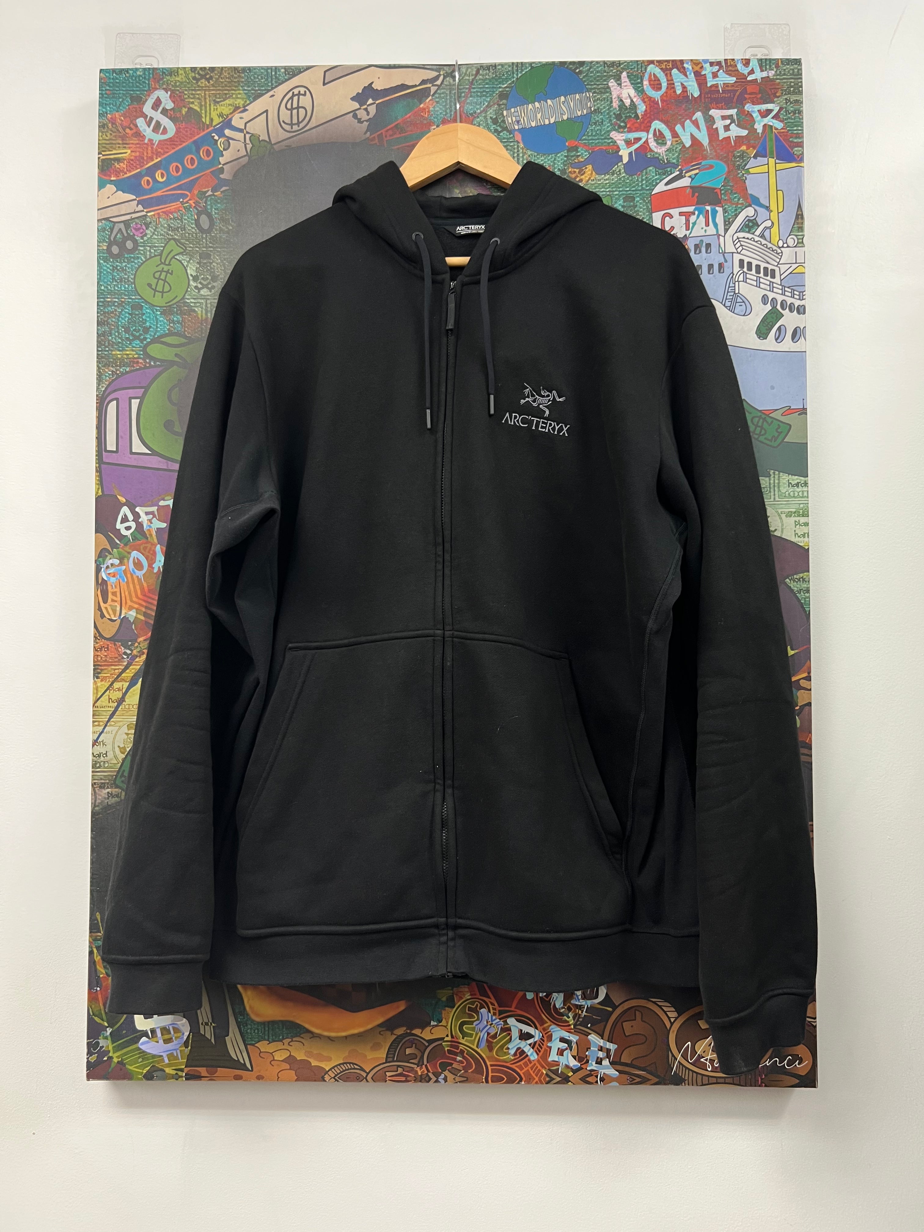 Arcteryx Black Logo Zip Up