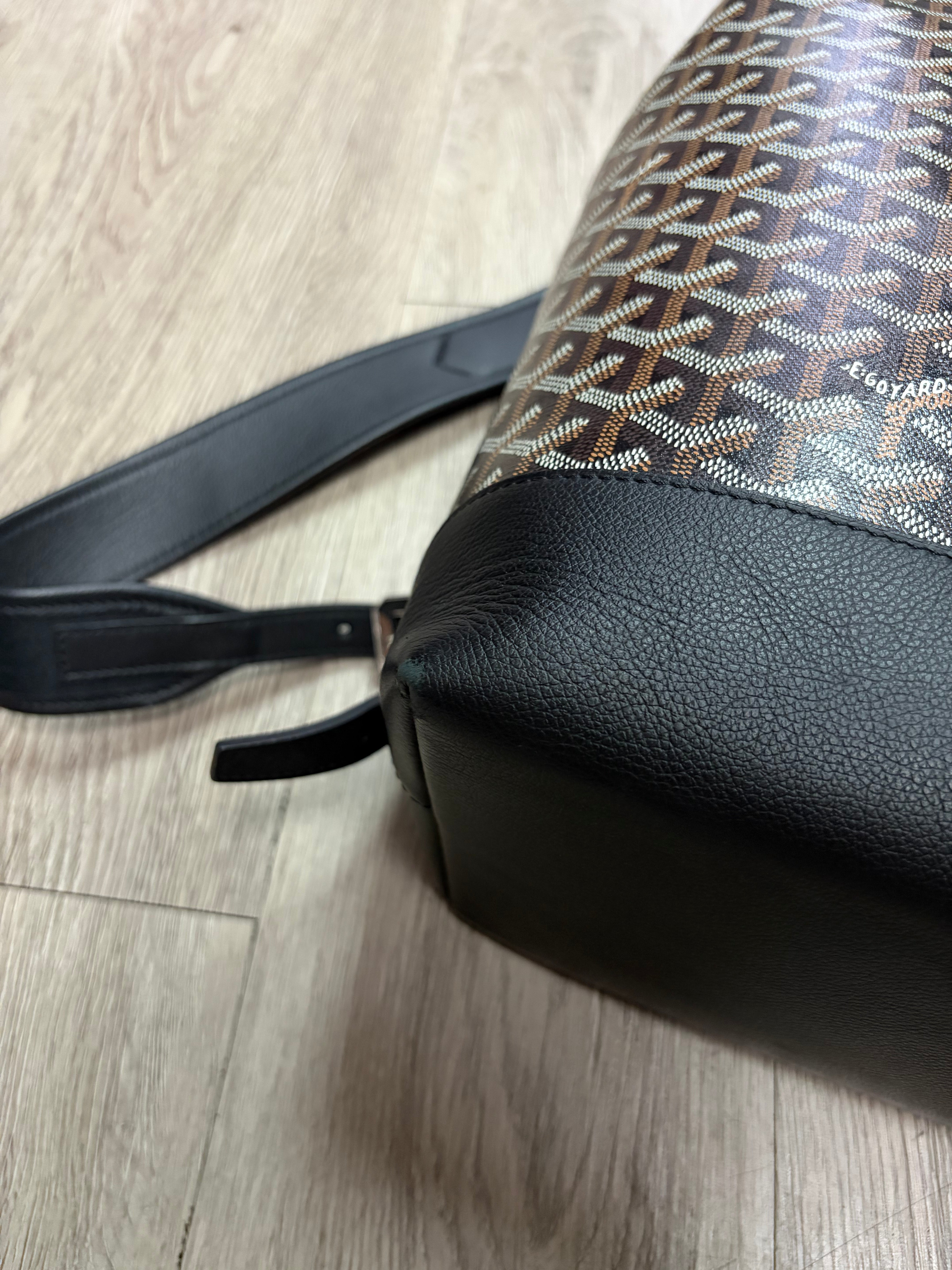 Goyard Black Cisalpin Backpack