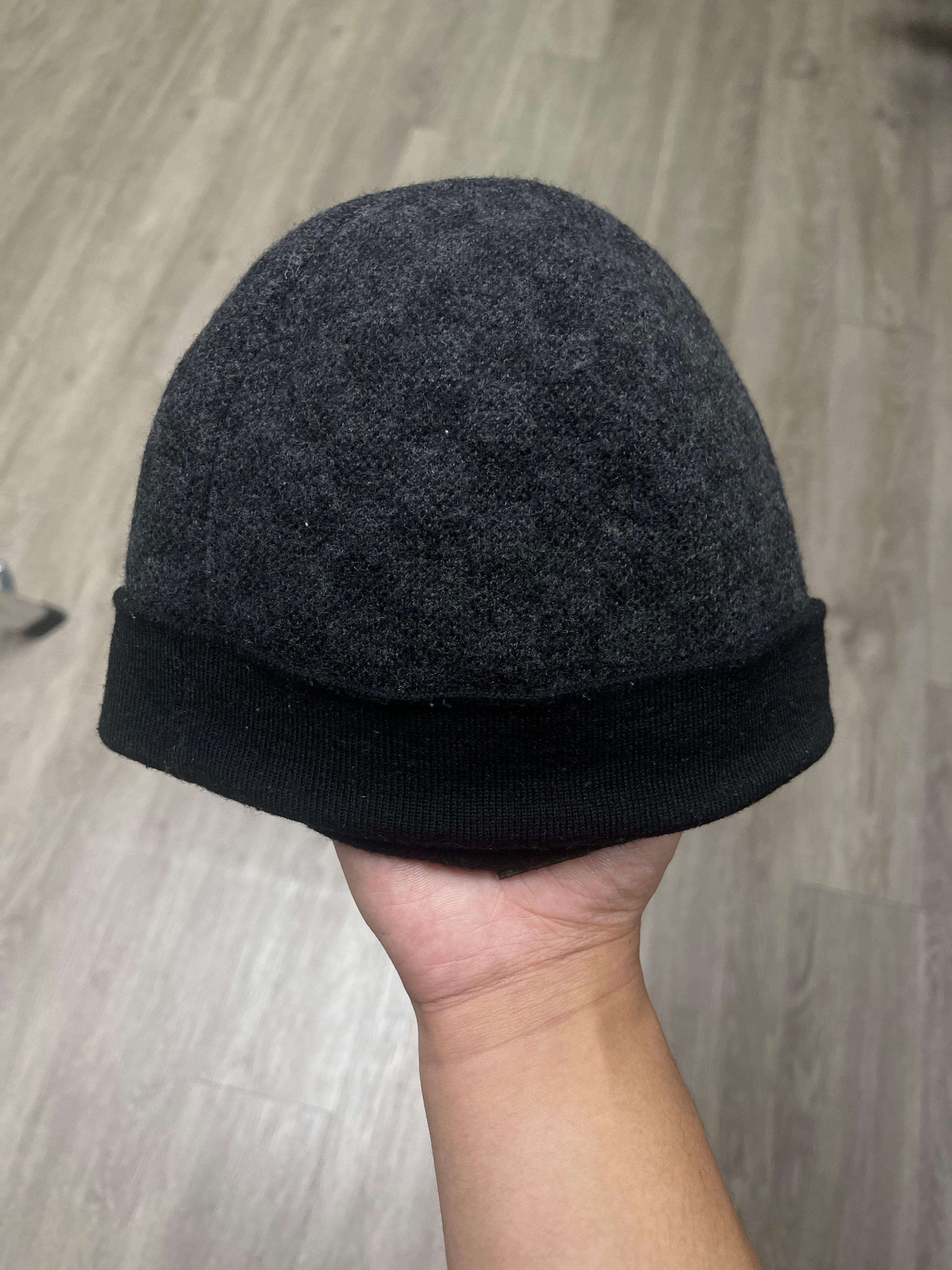 Louis Vuitton Black Grey Damier (Shrunk) Beanie