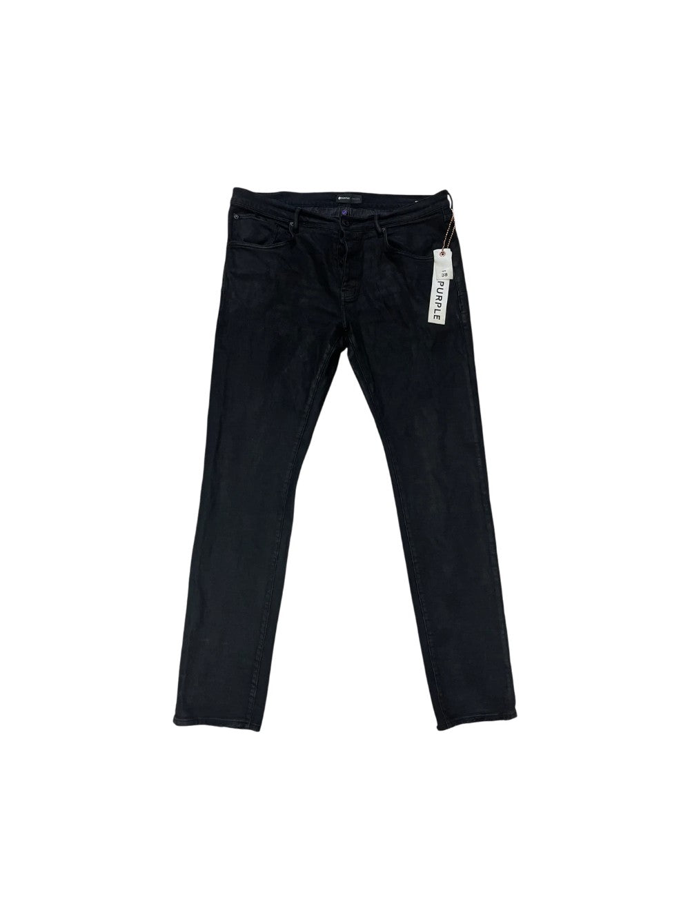 Purple Brand Black Wax Jeans