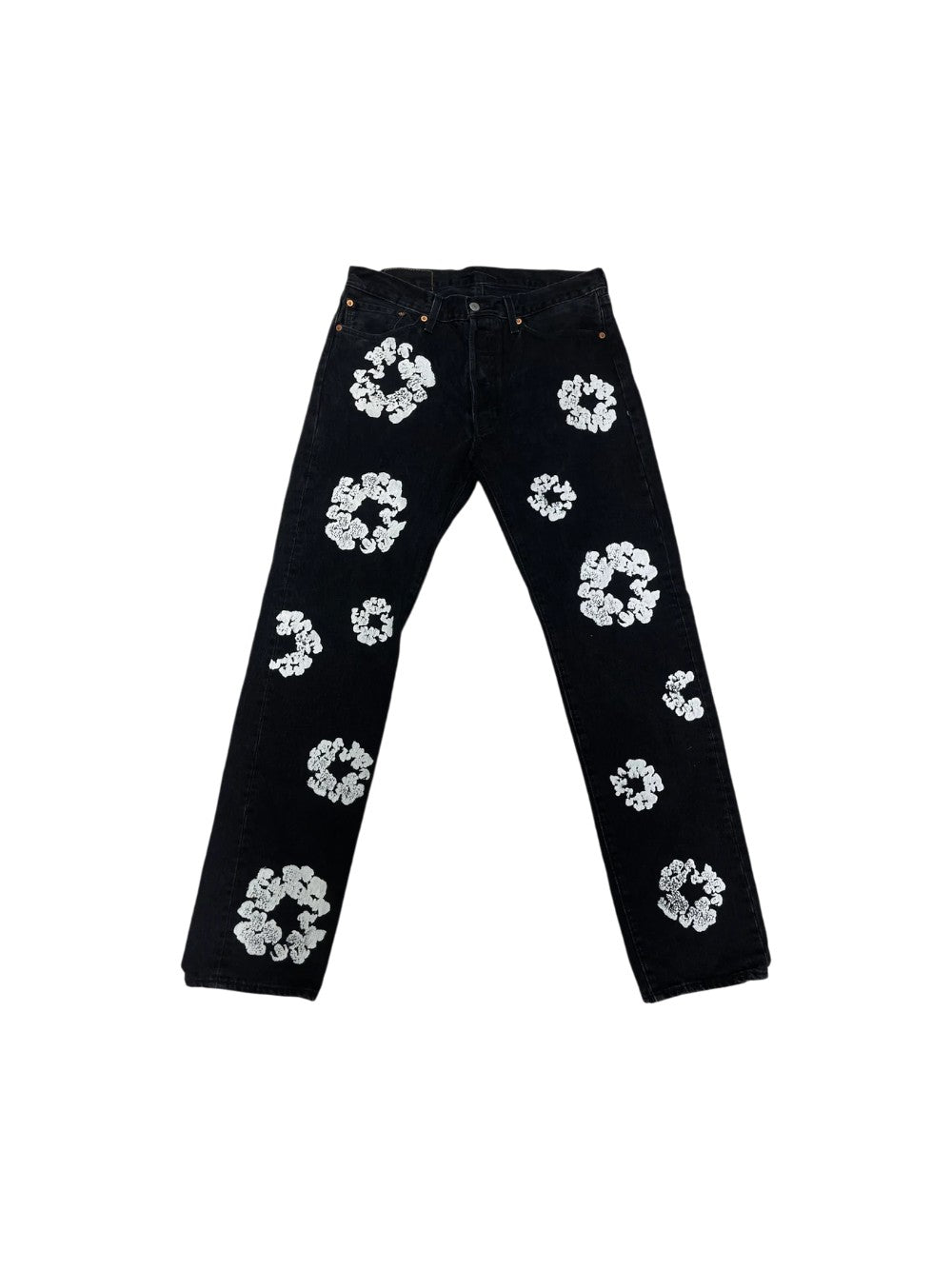 Denim Tears Wreath Black Wash Jeans