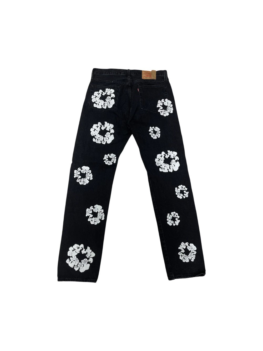 Denim Tears Wreath Black Wash Jeans