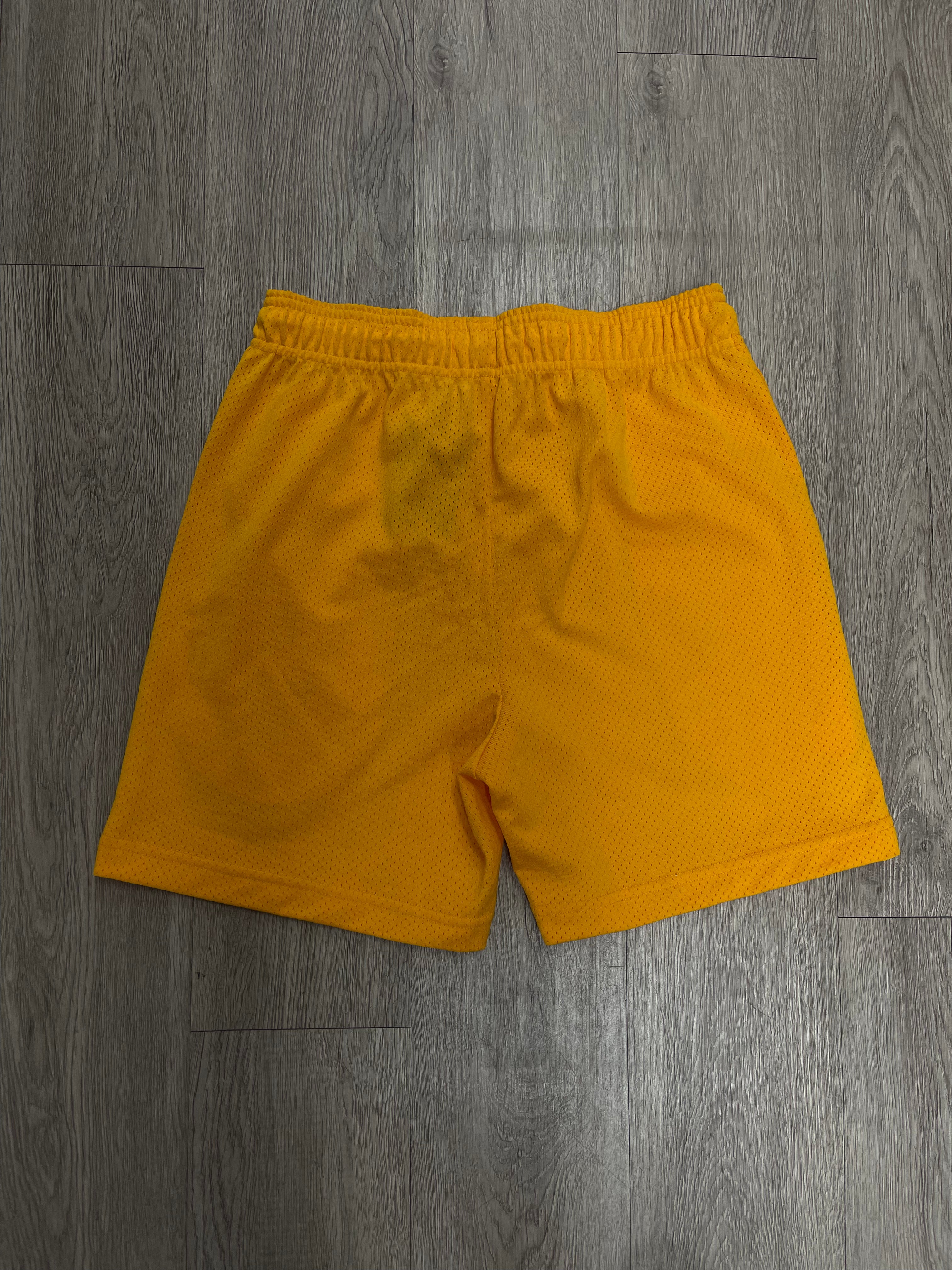 Eric Emanuel Yellow Purple Tonal Basics Shorts