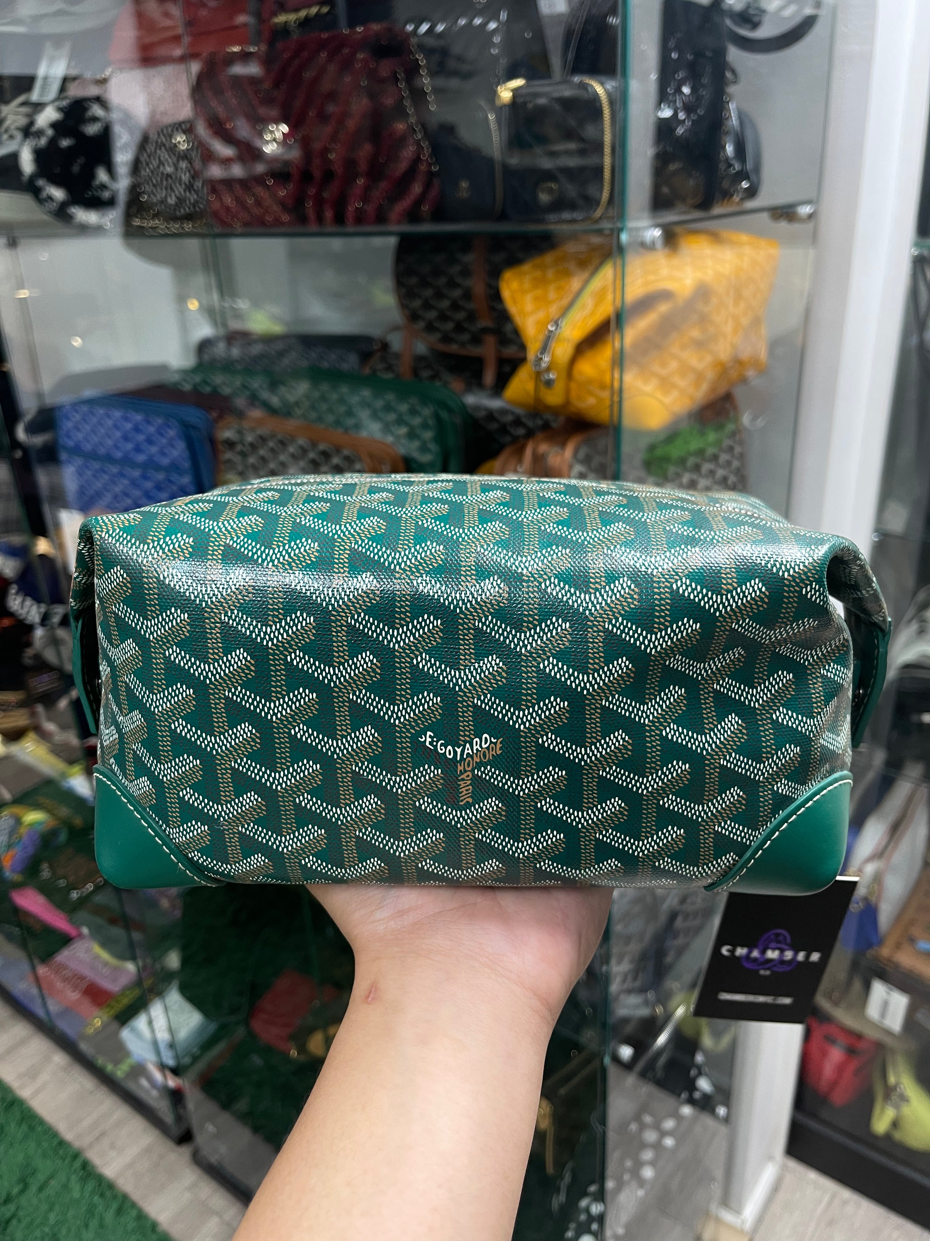 Goyard Green Boeing Bag