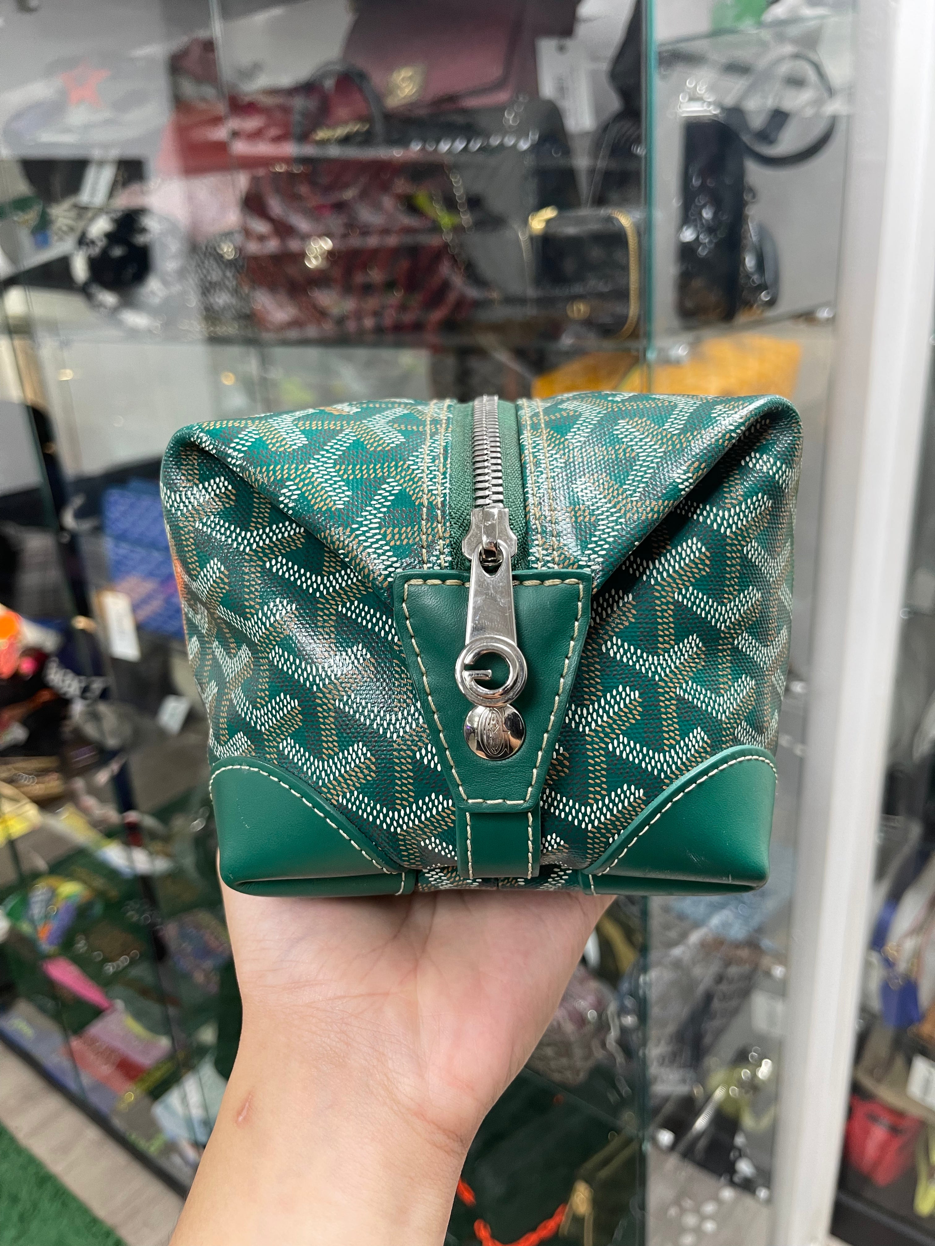 Goyard Green Boeing Bag