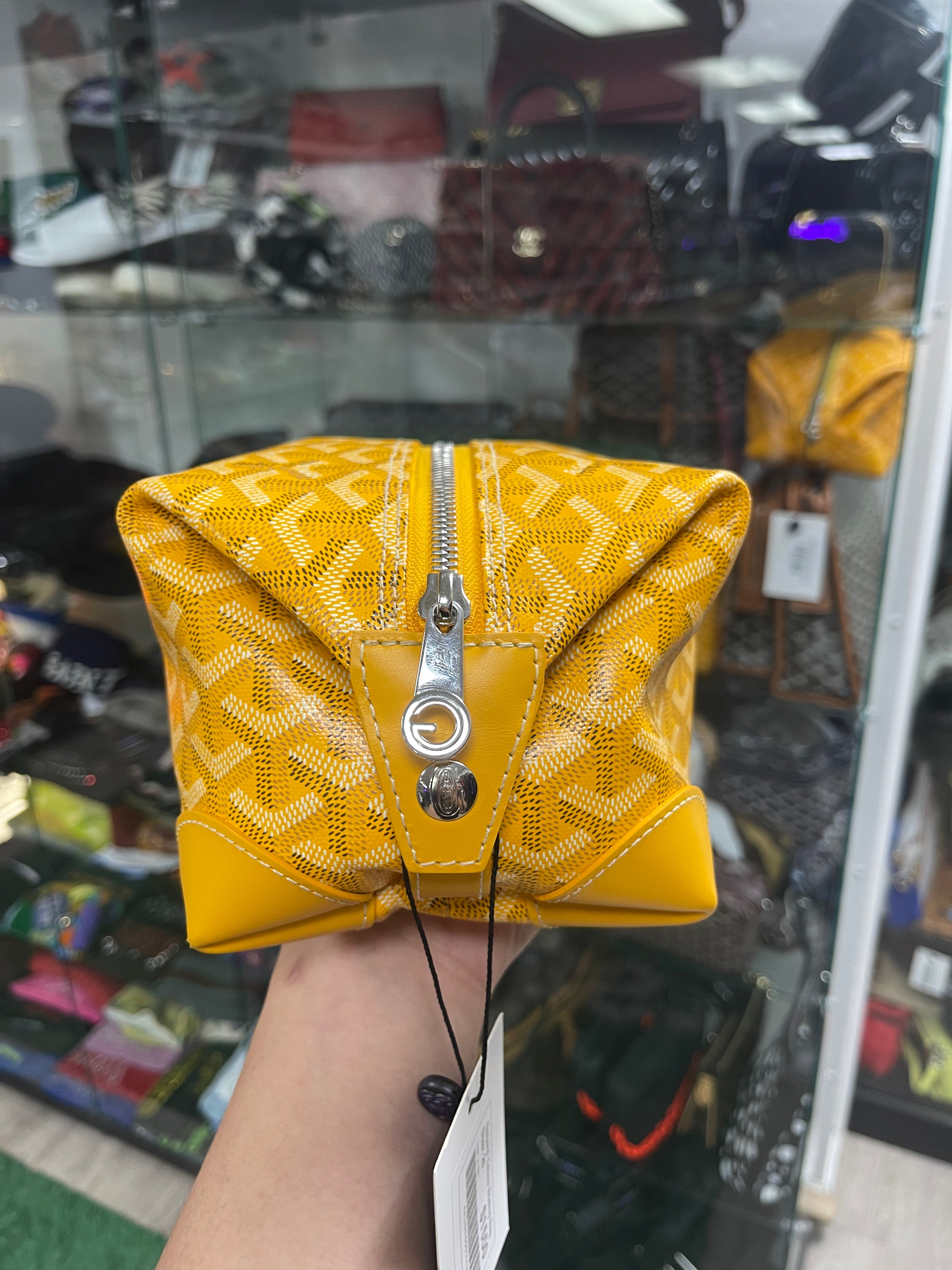 Goyard Yellow Boeing Bag
