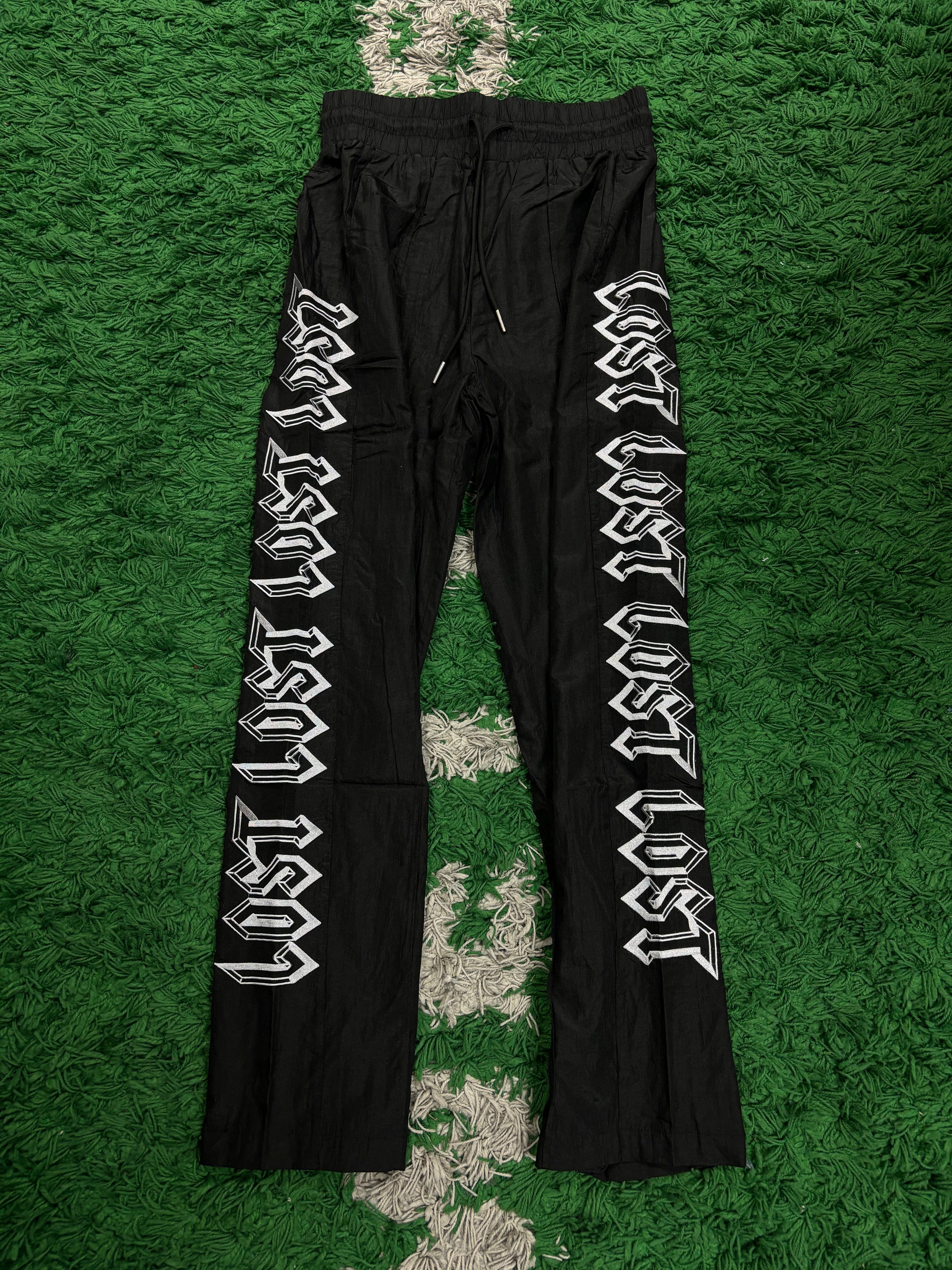 Lost Track Pants Black Silver (S-XXL) New