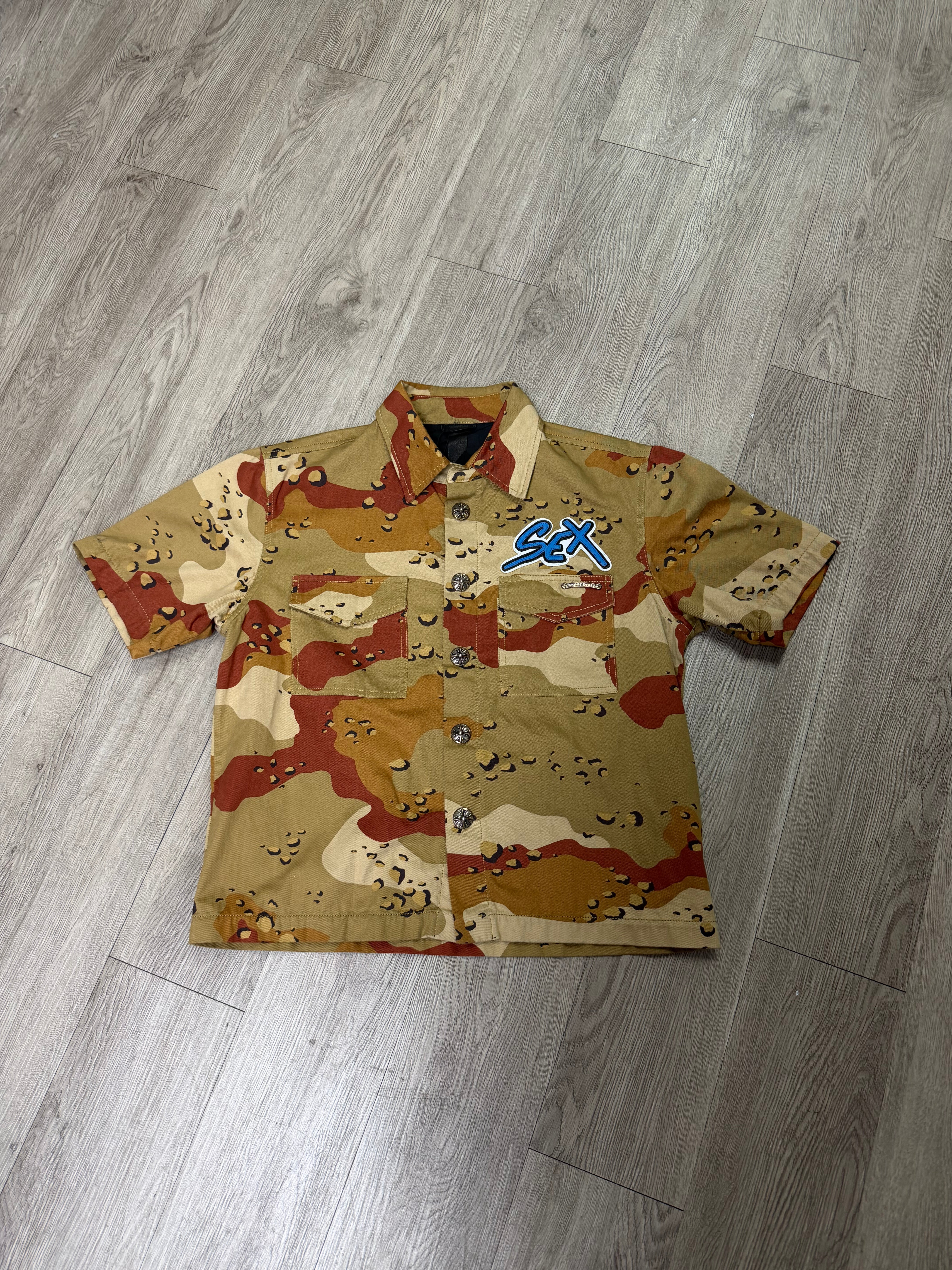 Chrome  Hearts Matty Boy Sex Records Button Up